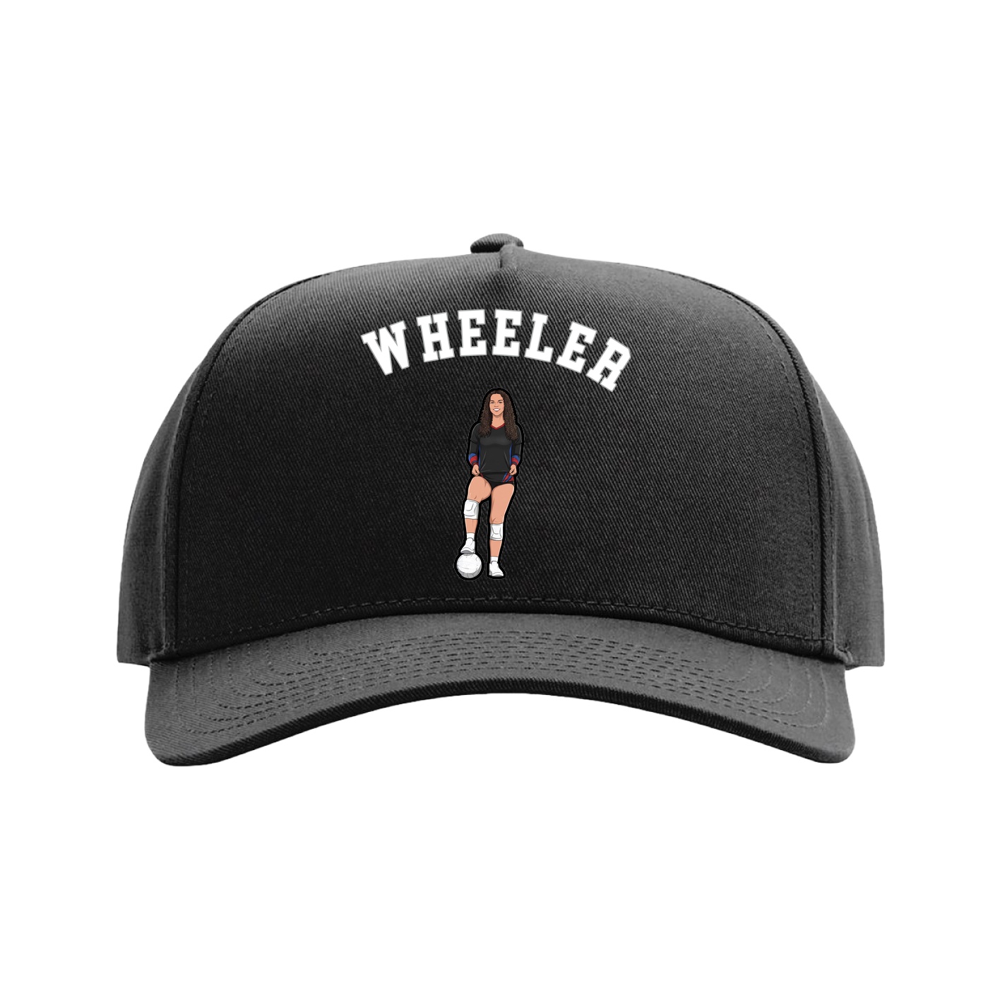 Full Fabric Five-Panel Champ Cap