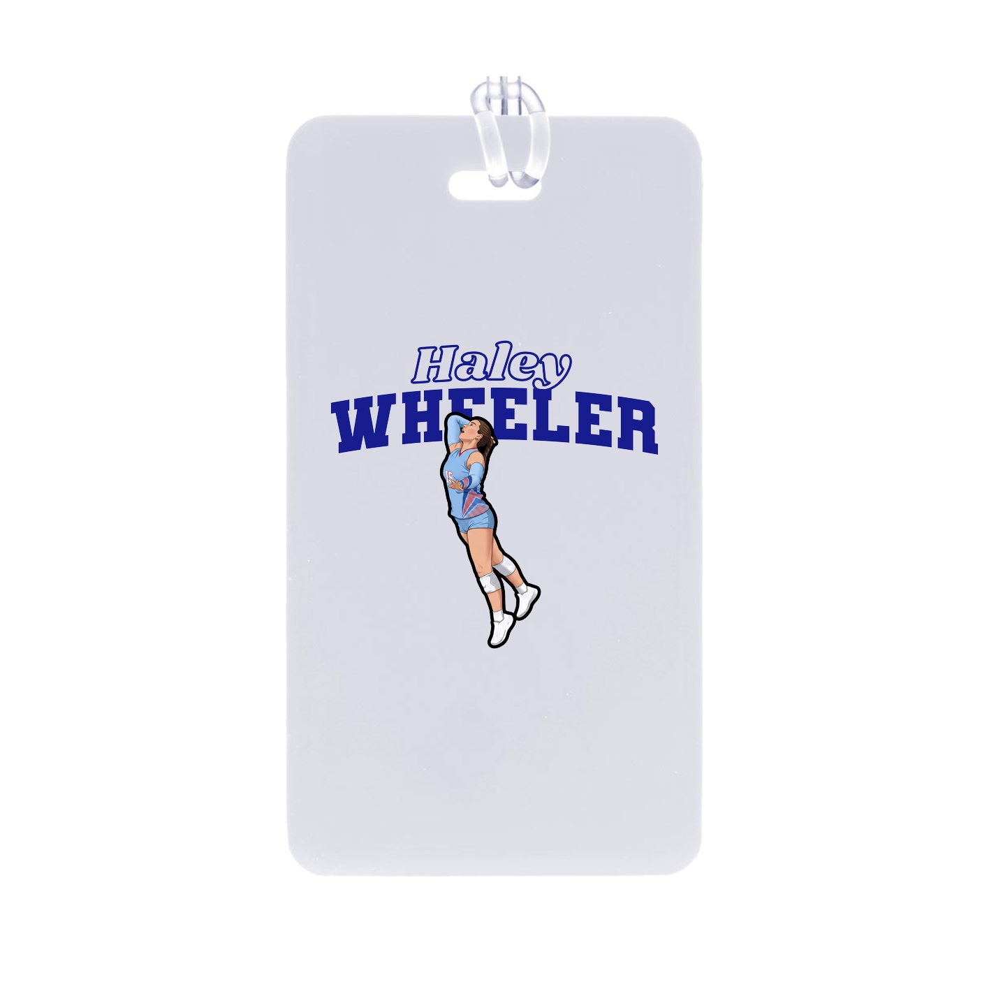 Bag Tag — Name Arch in Classic