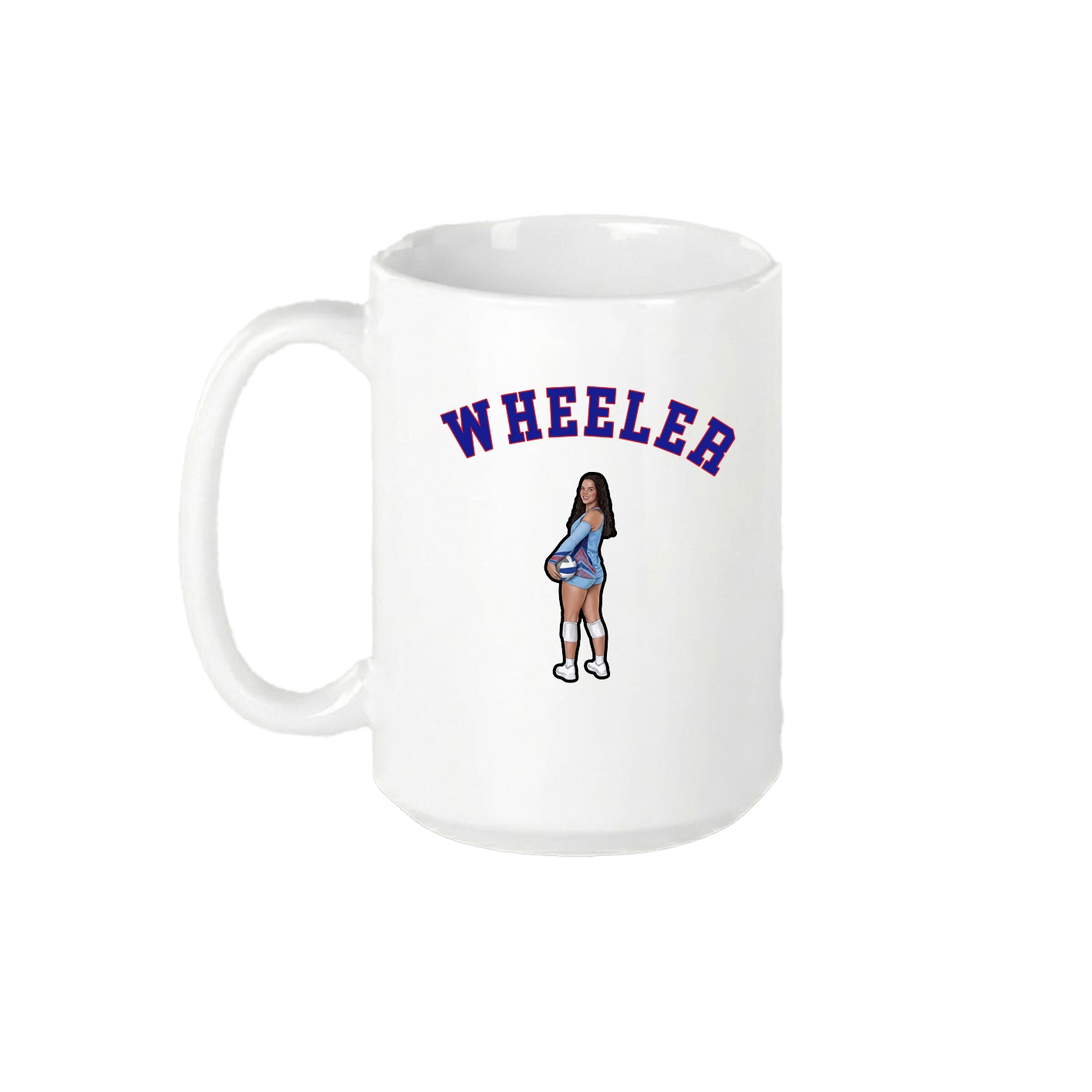 15oz Coffee Mug — Shirsey Arch in White