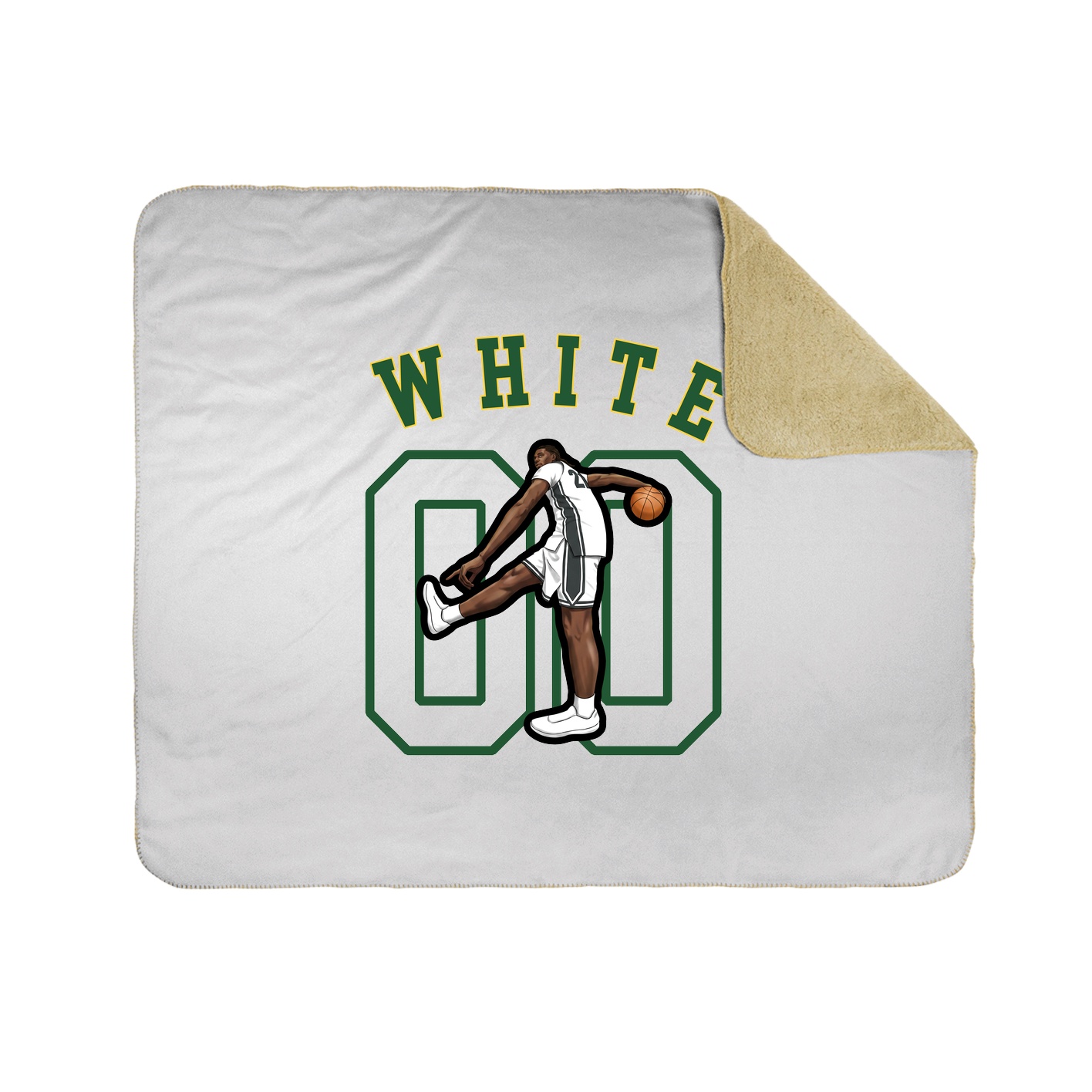 Throw Blanket — Shirsey Arch in White