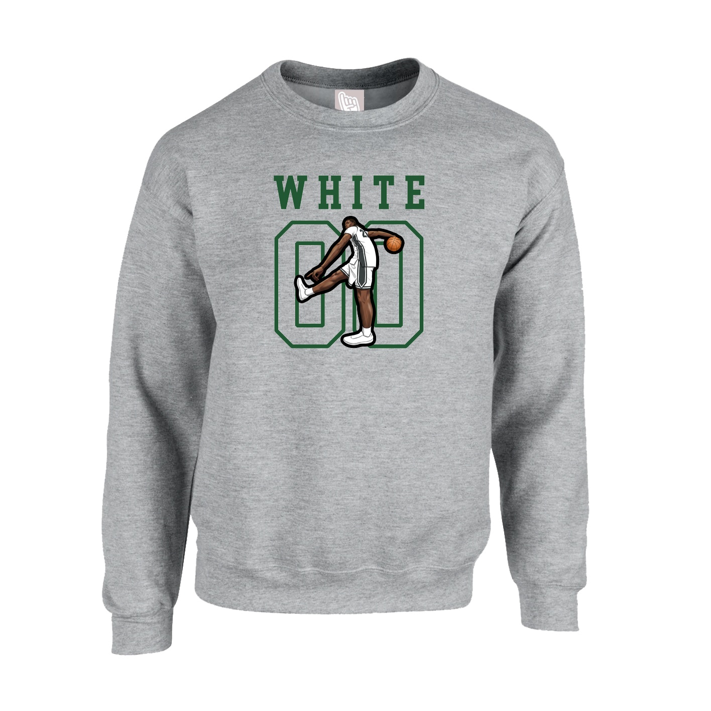 Fleece Crew — Shirsey in Grey