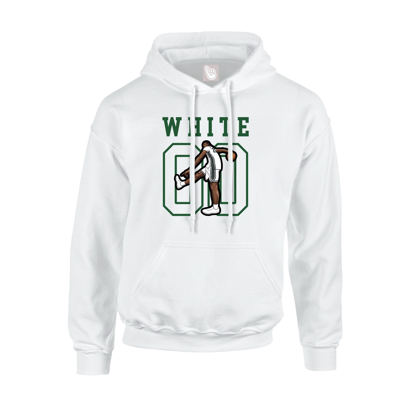 Youth Hoodie — Shirsey in White