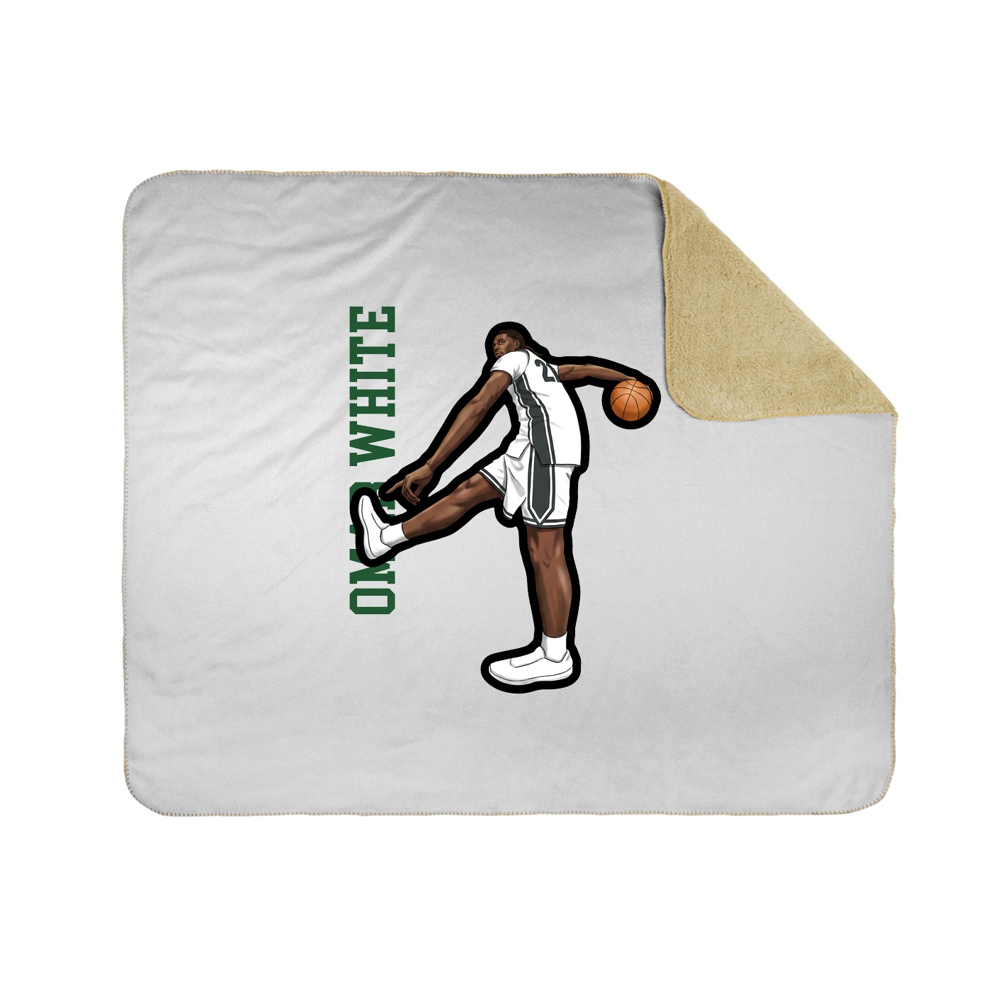 50x60 Sherpa Lined Throw Blanket