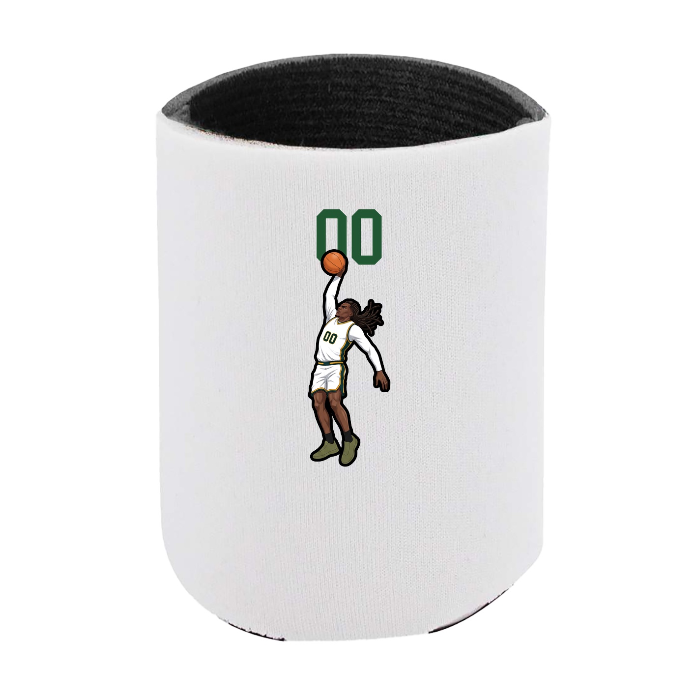 Can Holder — Number Top in White
