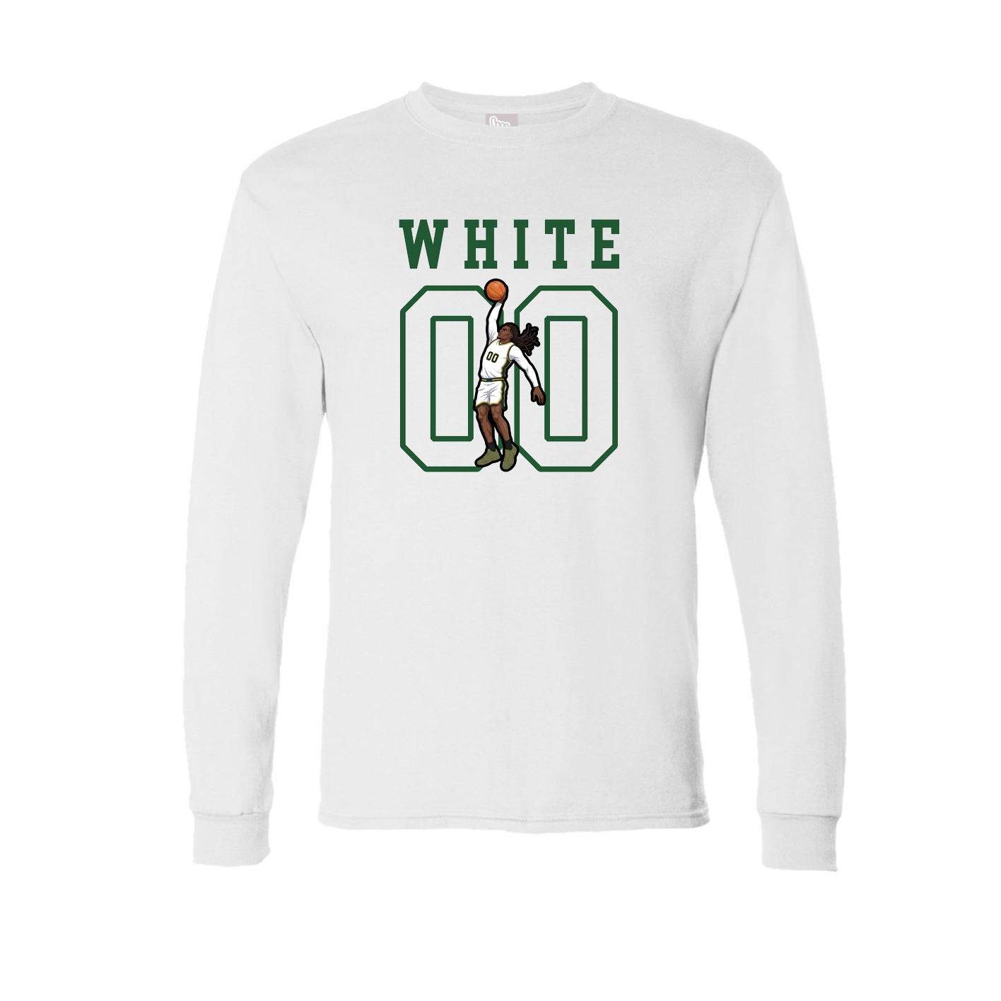 Long Sleeve Tee — Shirsey in White