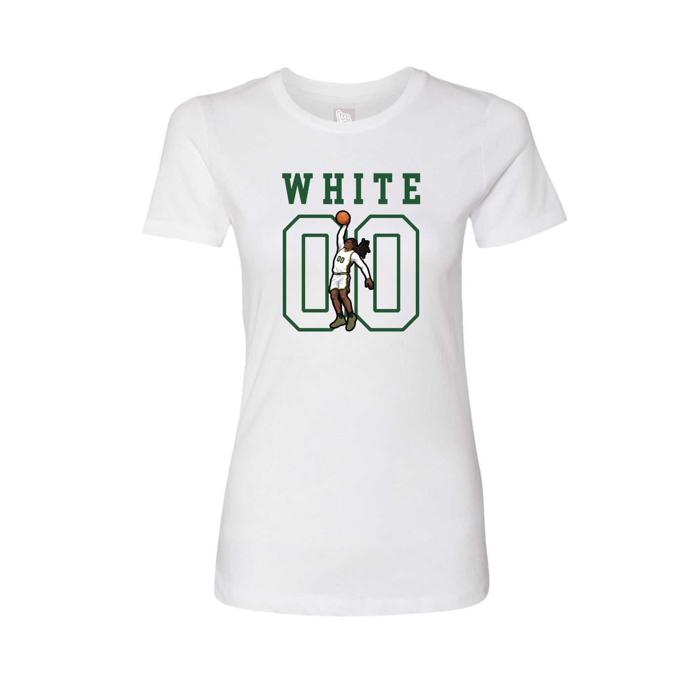 Fitted Women's Tee — Shirsey in White