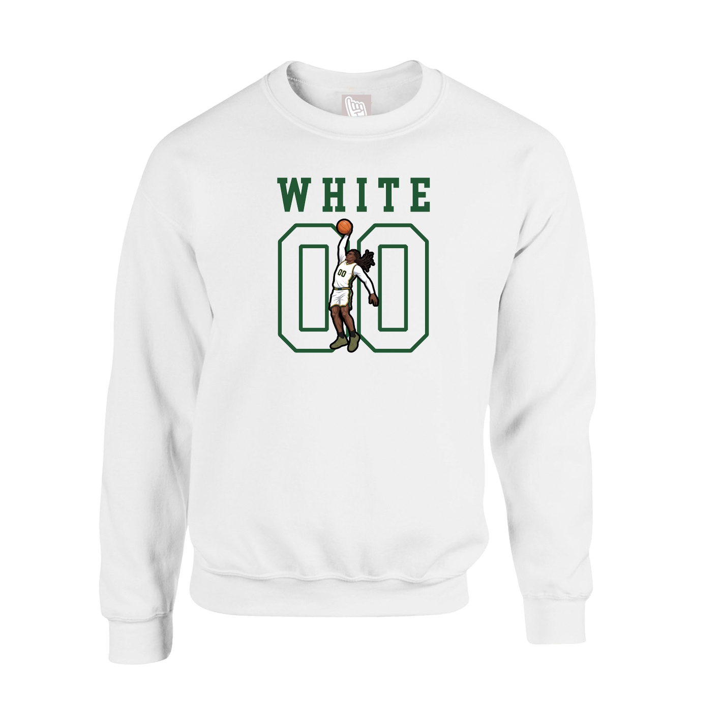 Fleece Crew — Shirsey in White