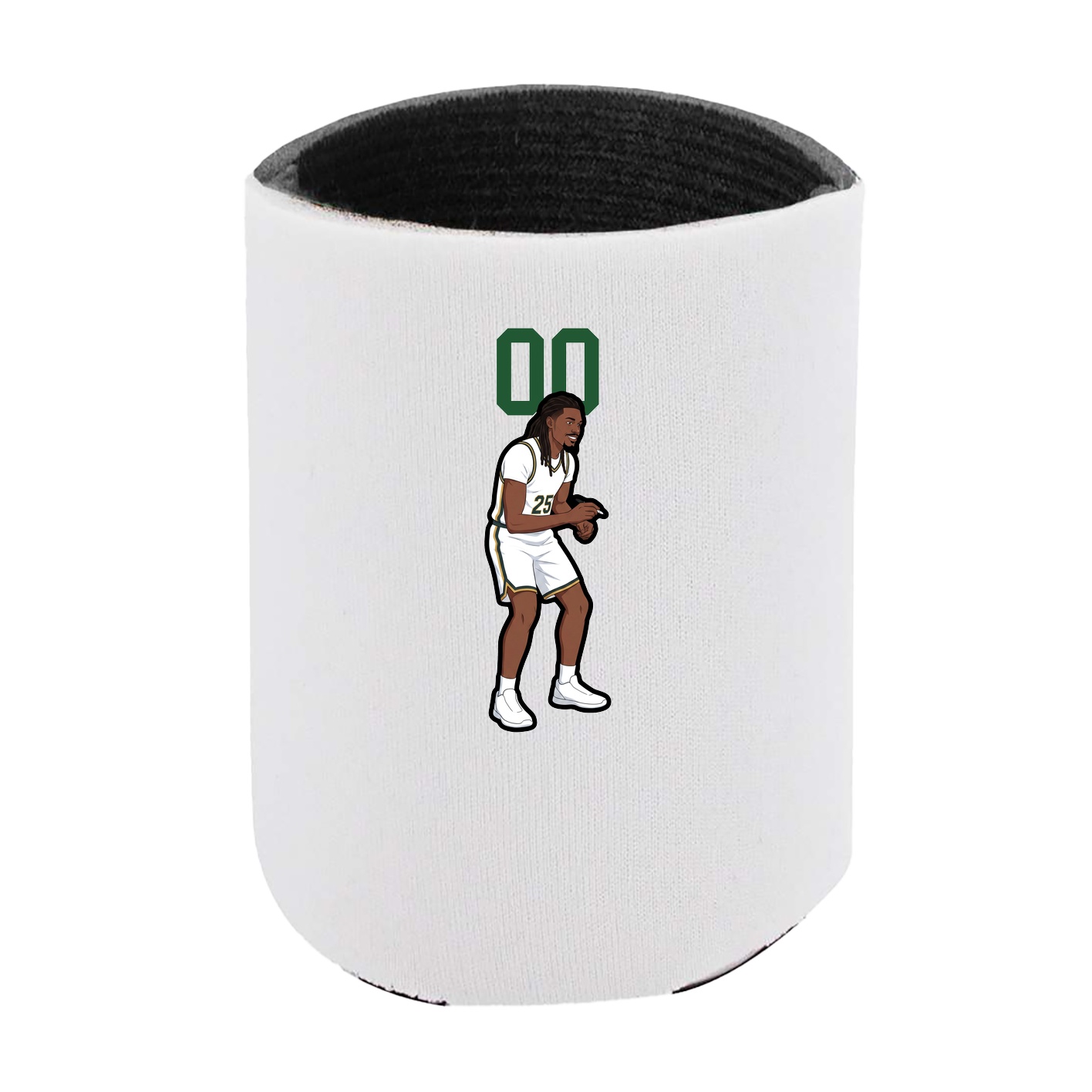 Can Holder — Number Top in White