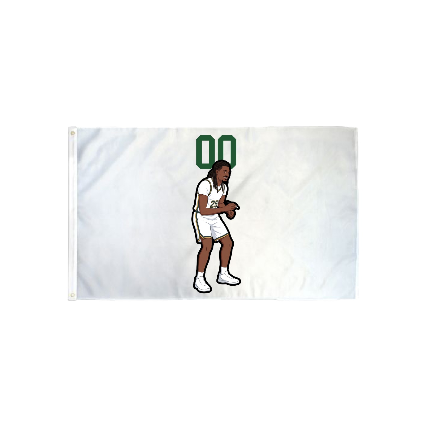 3x5 Flag — Number Top in Classic