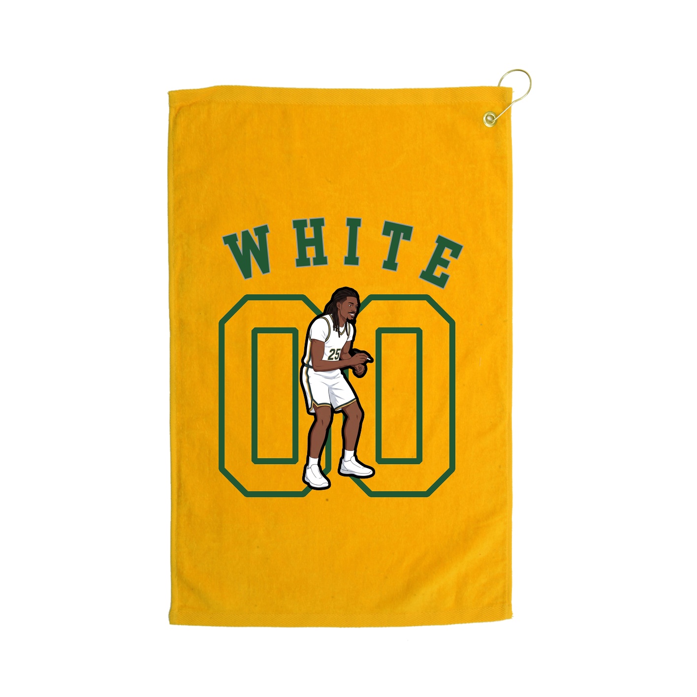 Golf Towel — Shirsey Arch in Gold