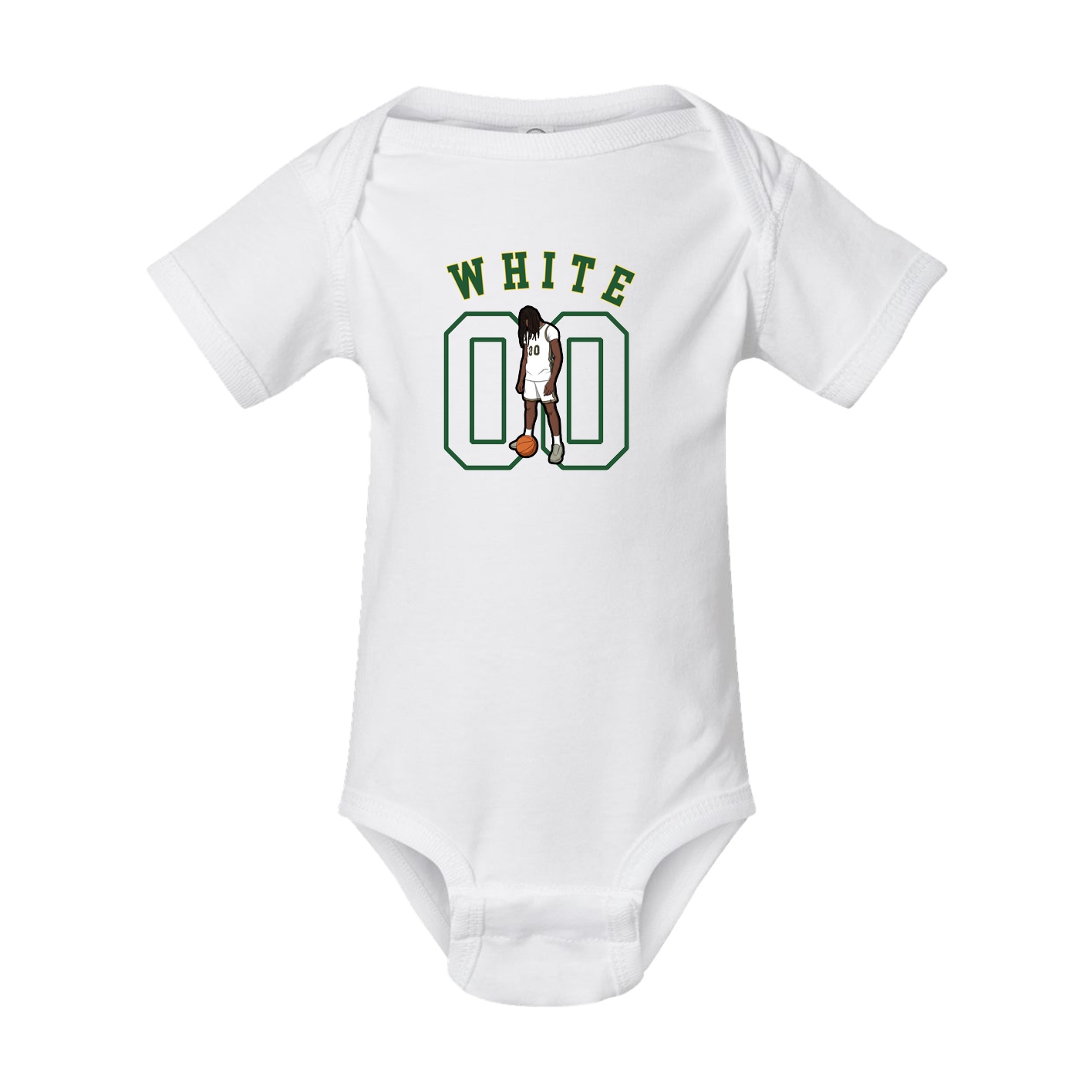 Baby Onesie — Shirsey Arch in White