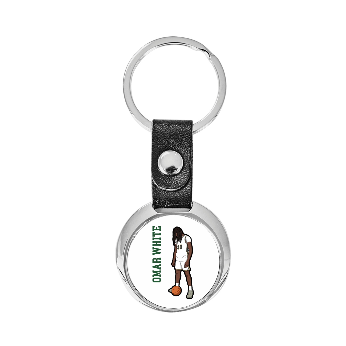 Key Chain — Name Vertical in Classic