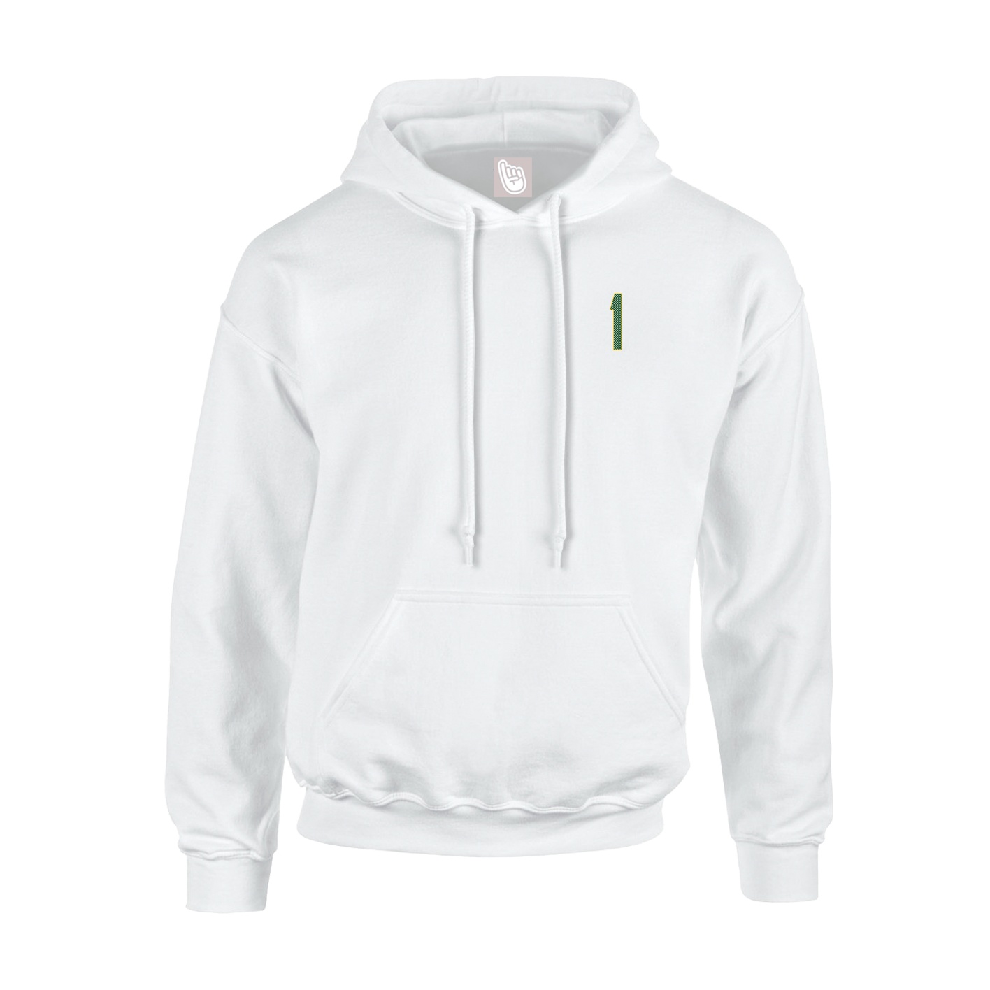 Youth Hoodie — Front Shirsy in White