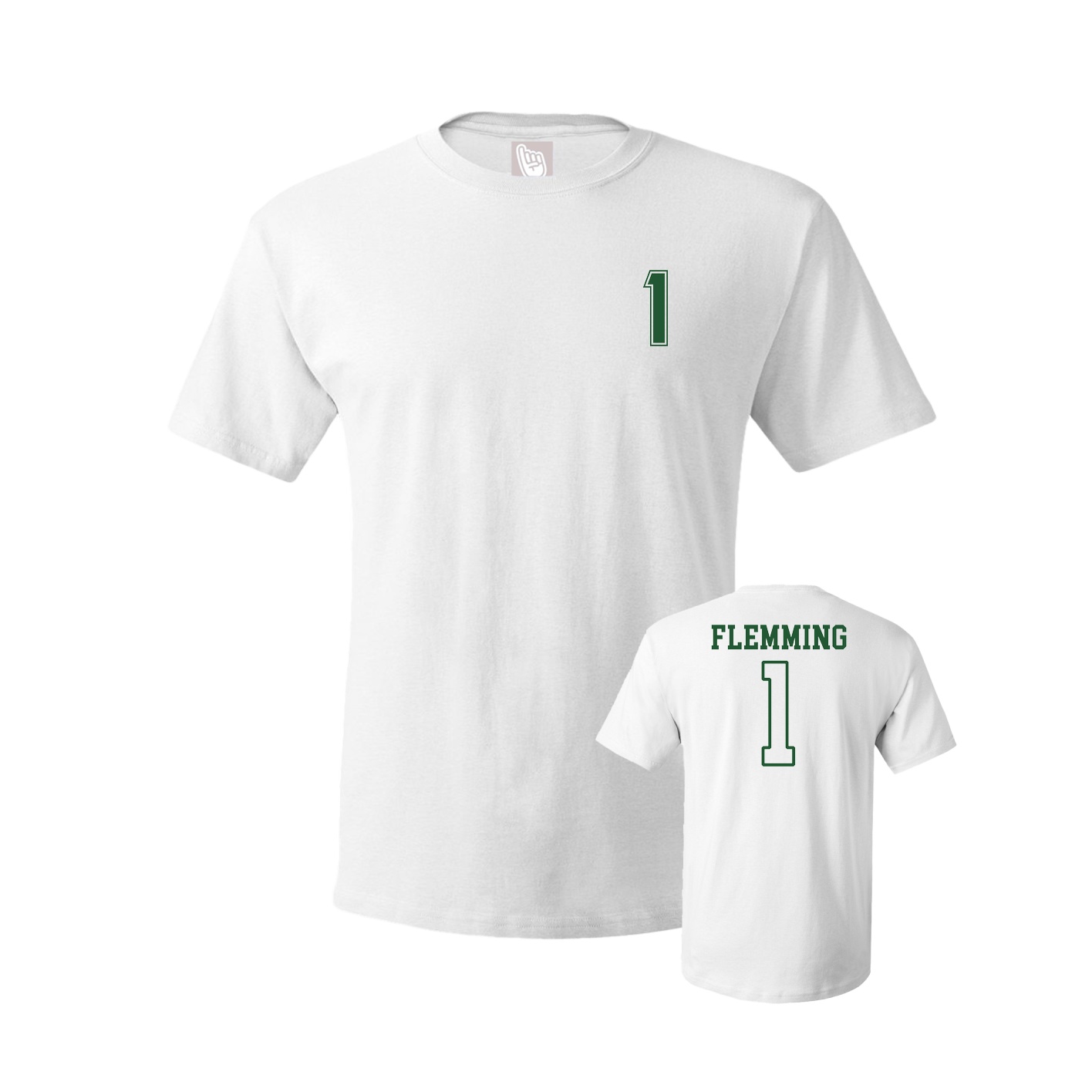 Tee — Chest Back in White