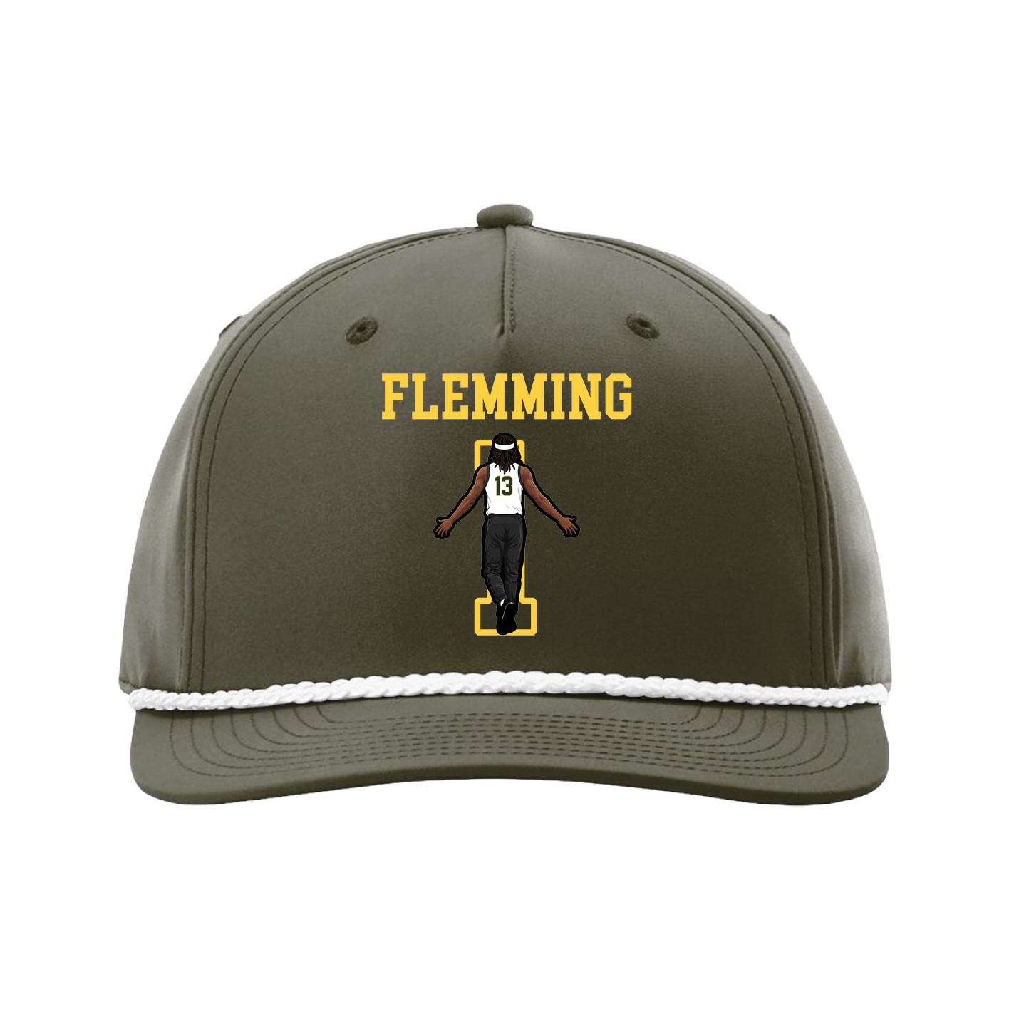 Five-Panel Classic Rope Cap — Shirsey in Green