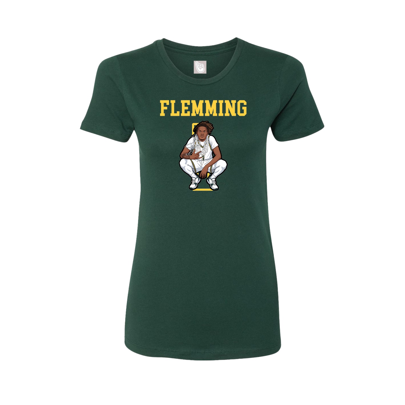 Fitted Women's Tee — Shirsey in Green