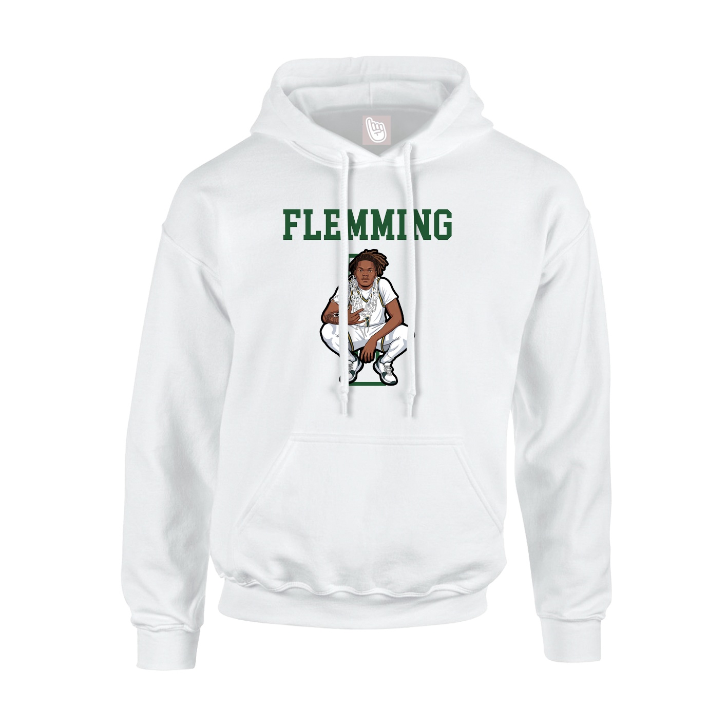 Youth Hoodie — Shirsey in White