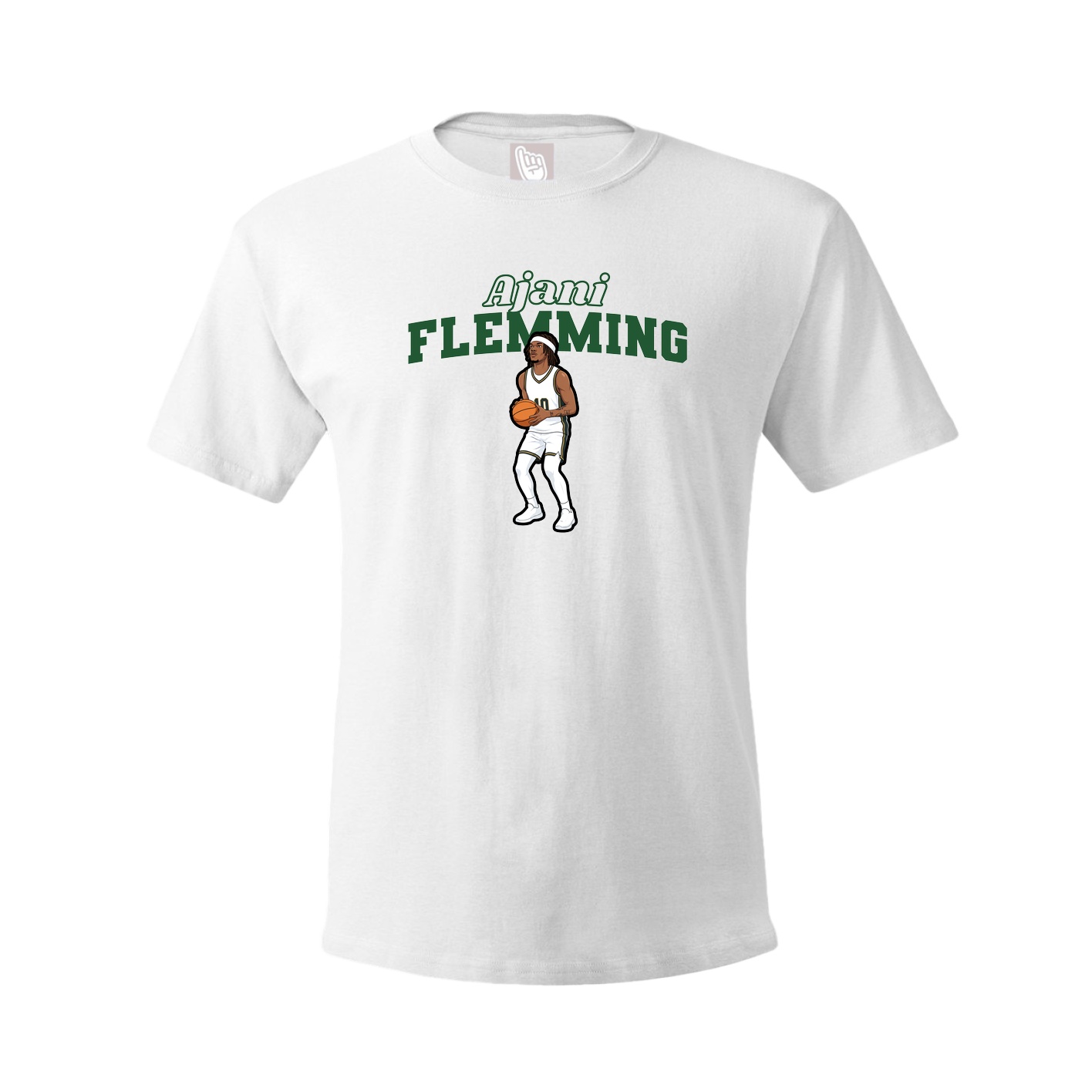 Tee — Name Arch in White