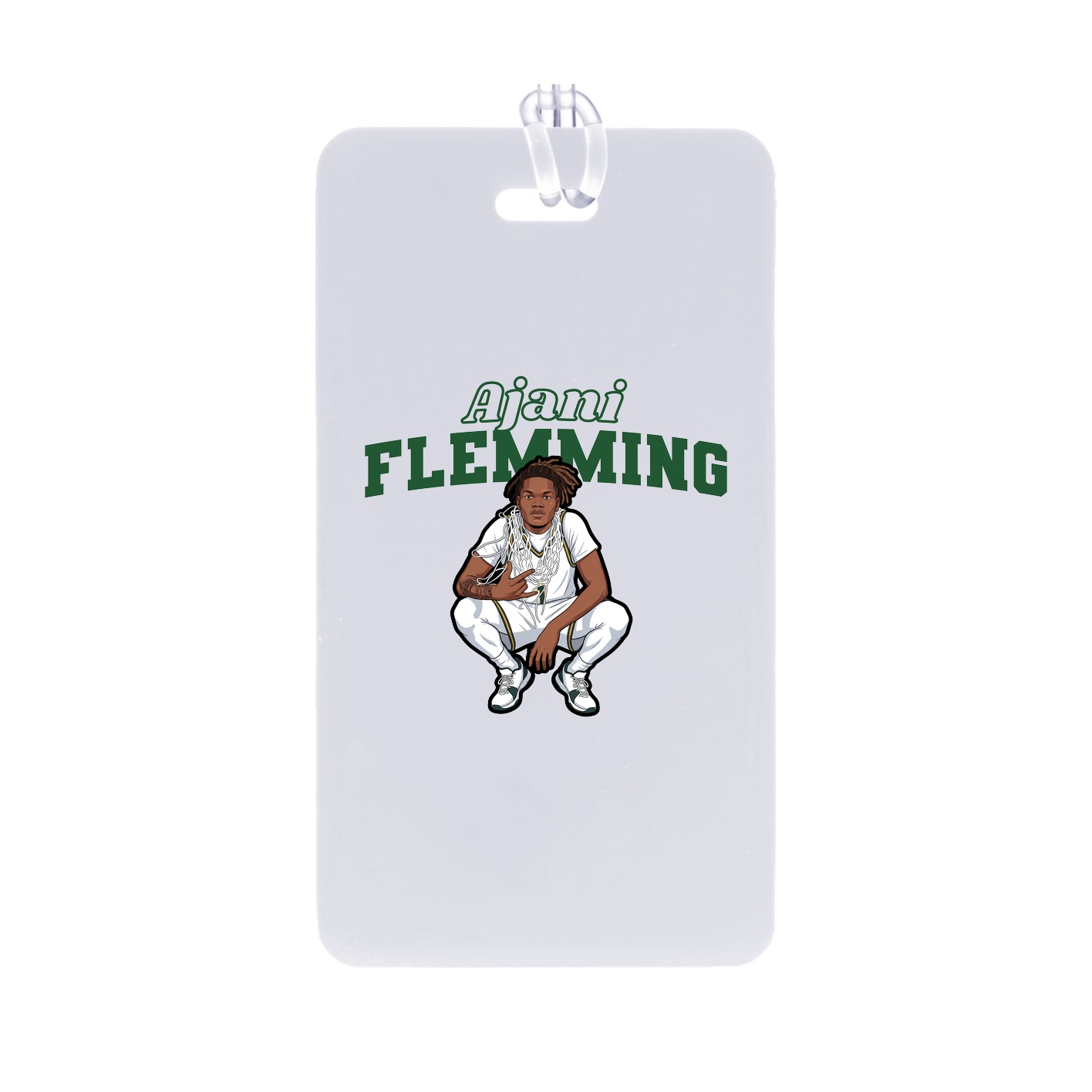 Bag Tag — Name Arch in Classic