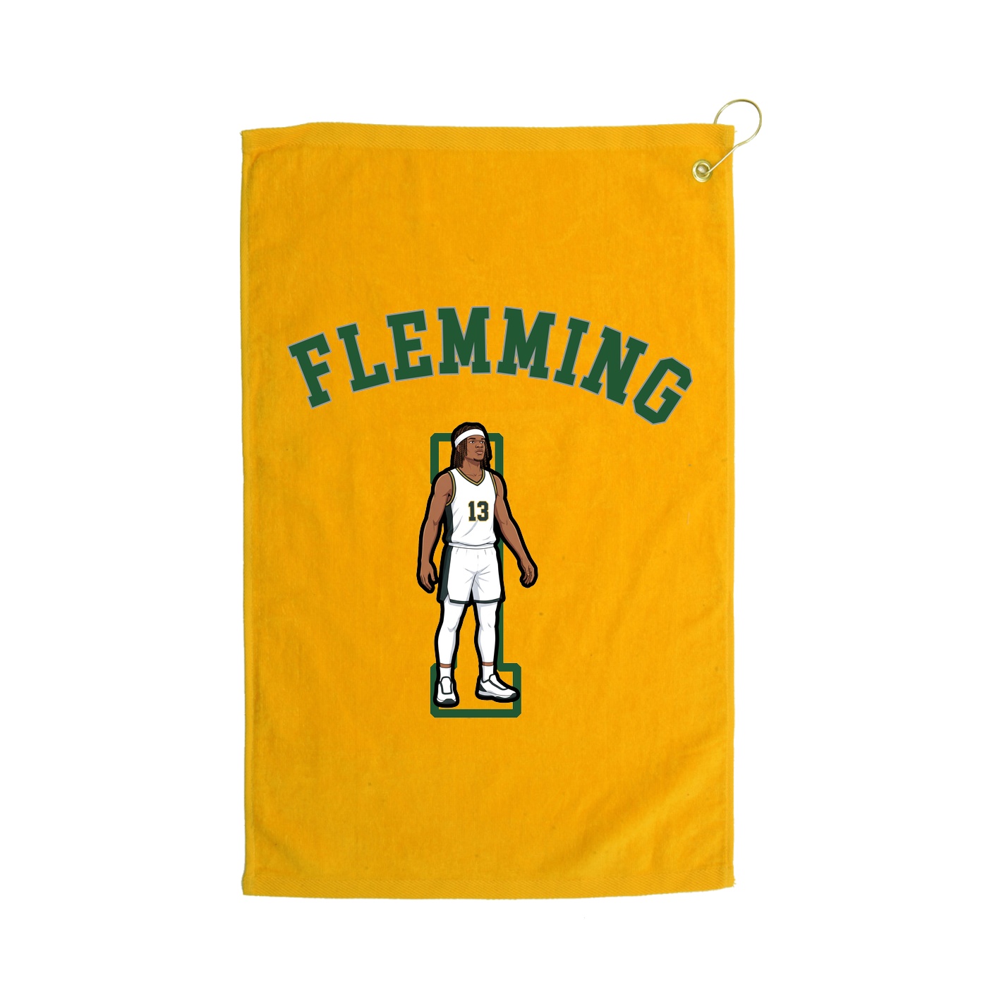 Golf Towel — Shirsey Arch in Gold