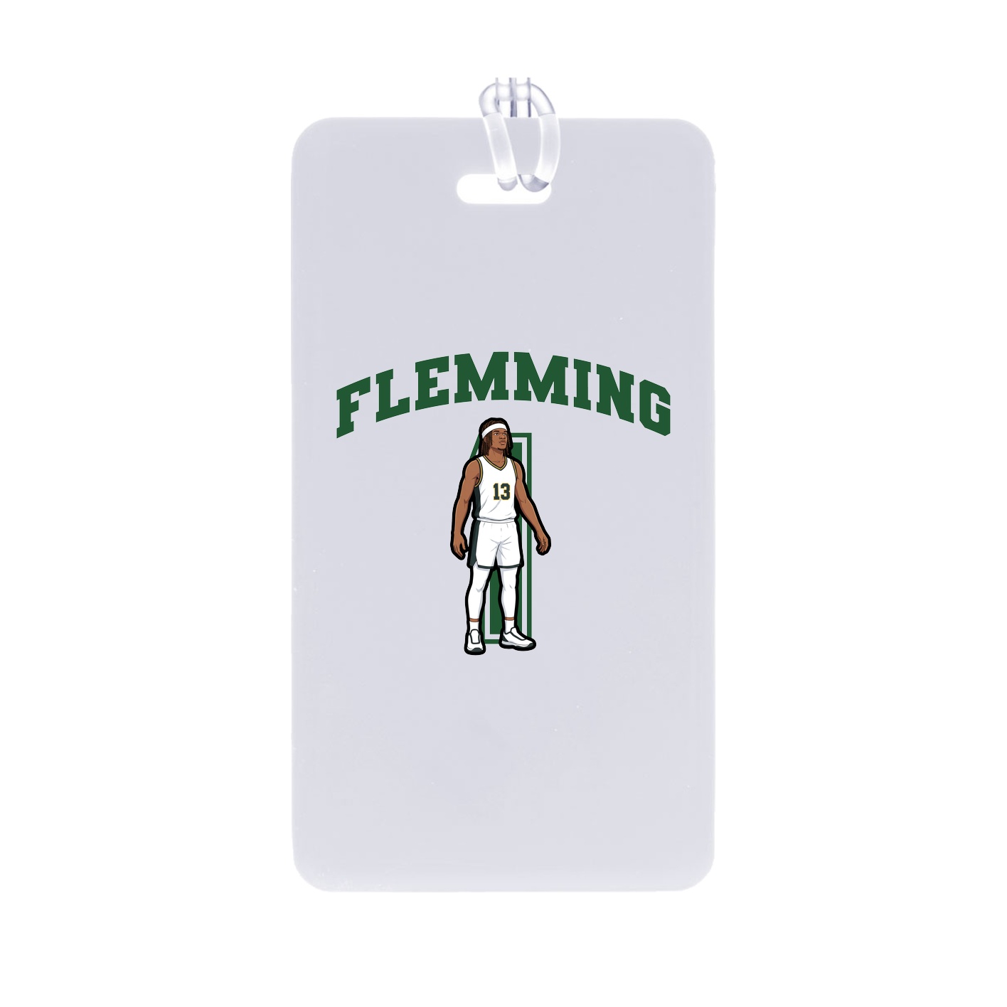 Bag Tag — Number in Classic