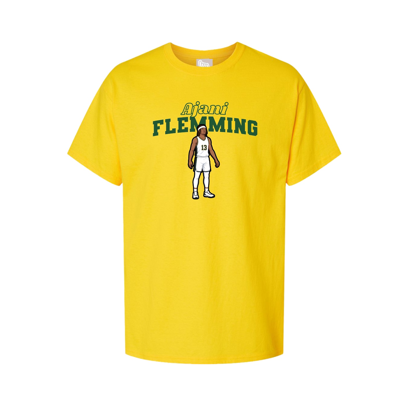 Youth Tee — Name Arch in Gold
