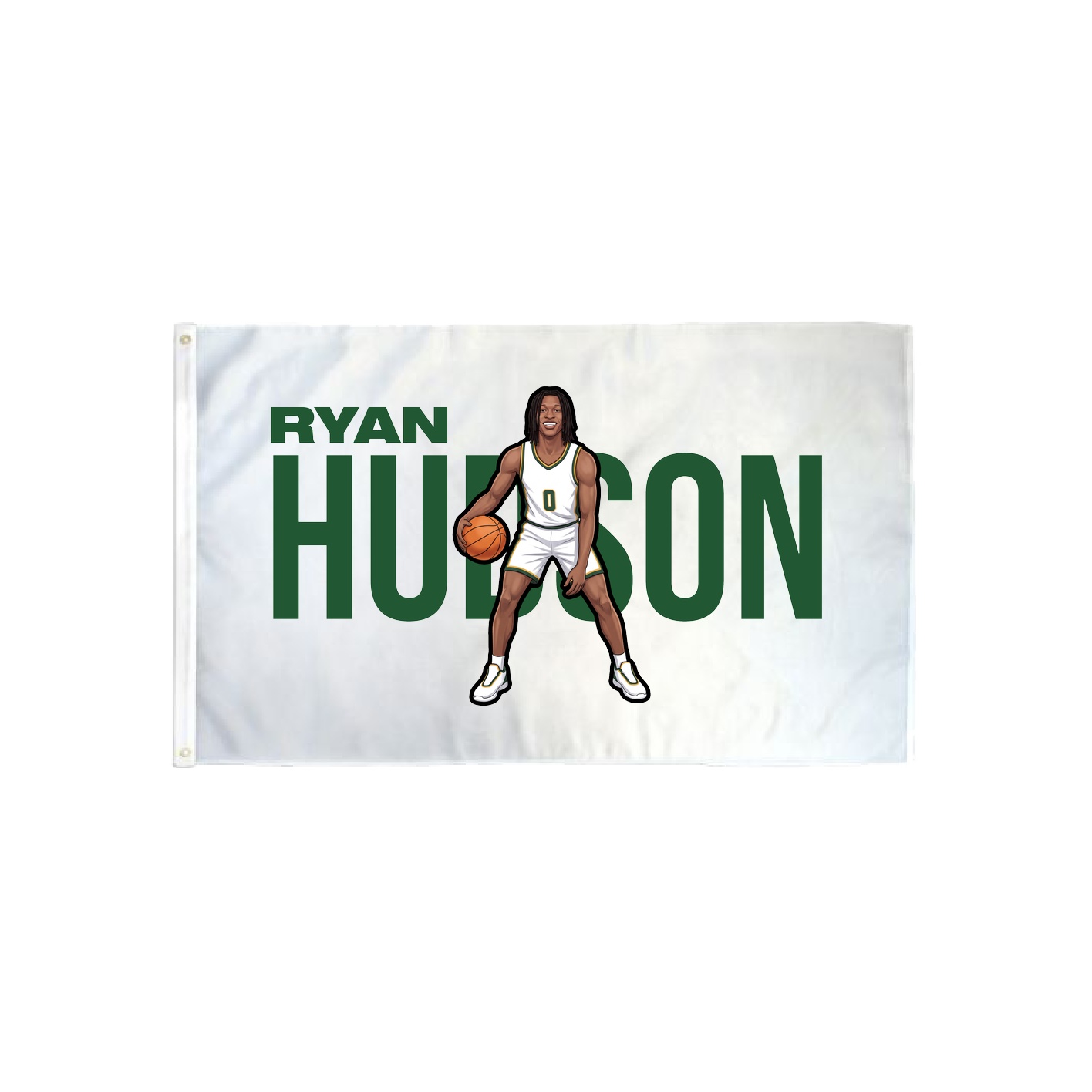 3x5 Flag — Player Name in Classic