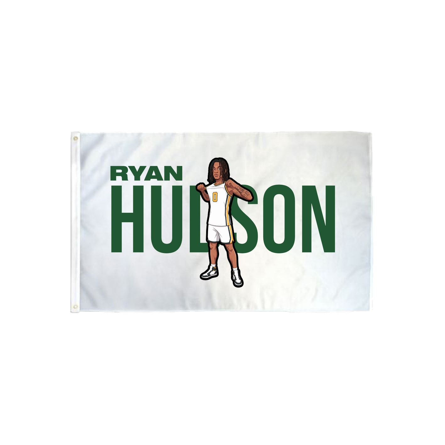 3x5 Flag — Player Name in Classic