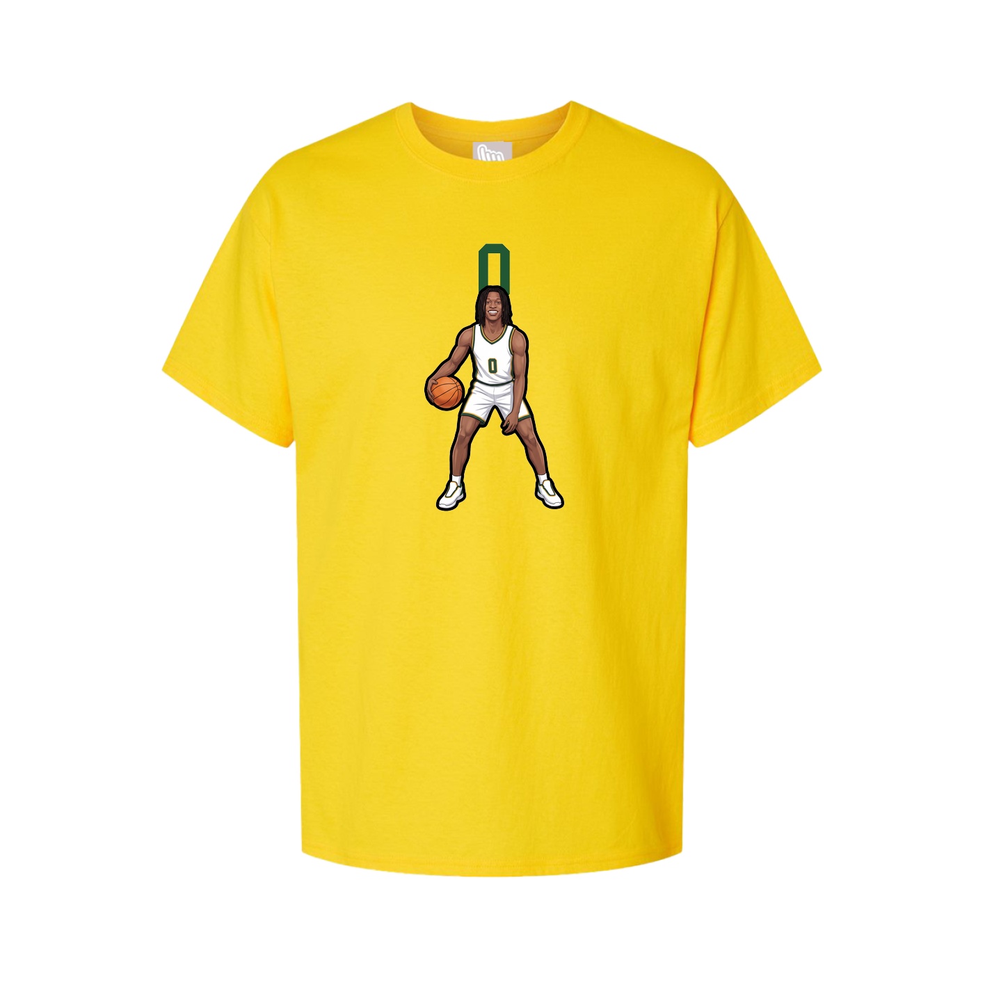 Tee — Number Top in Gold