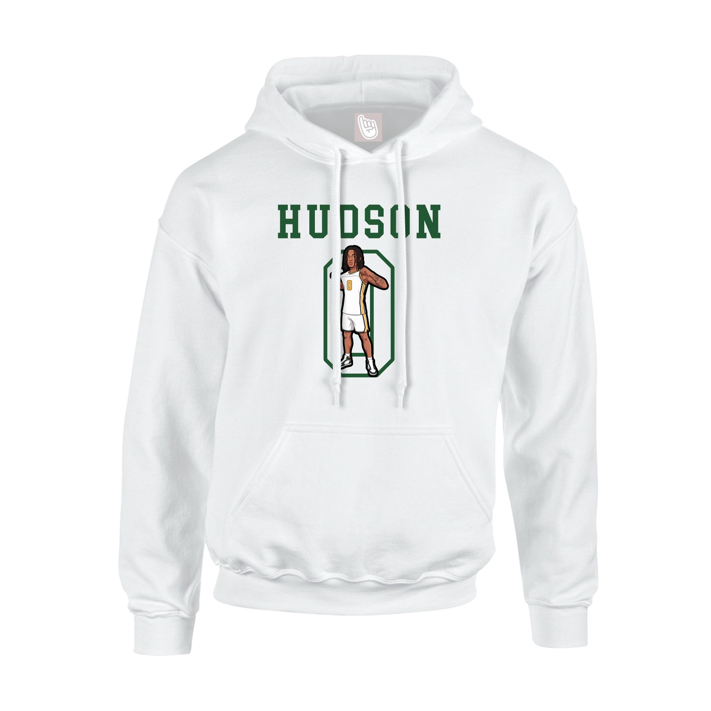 Youth Hoodie — Shirsey in White