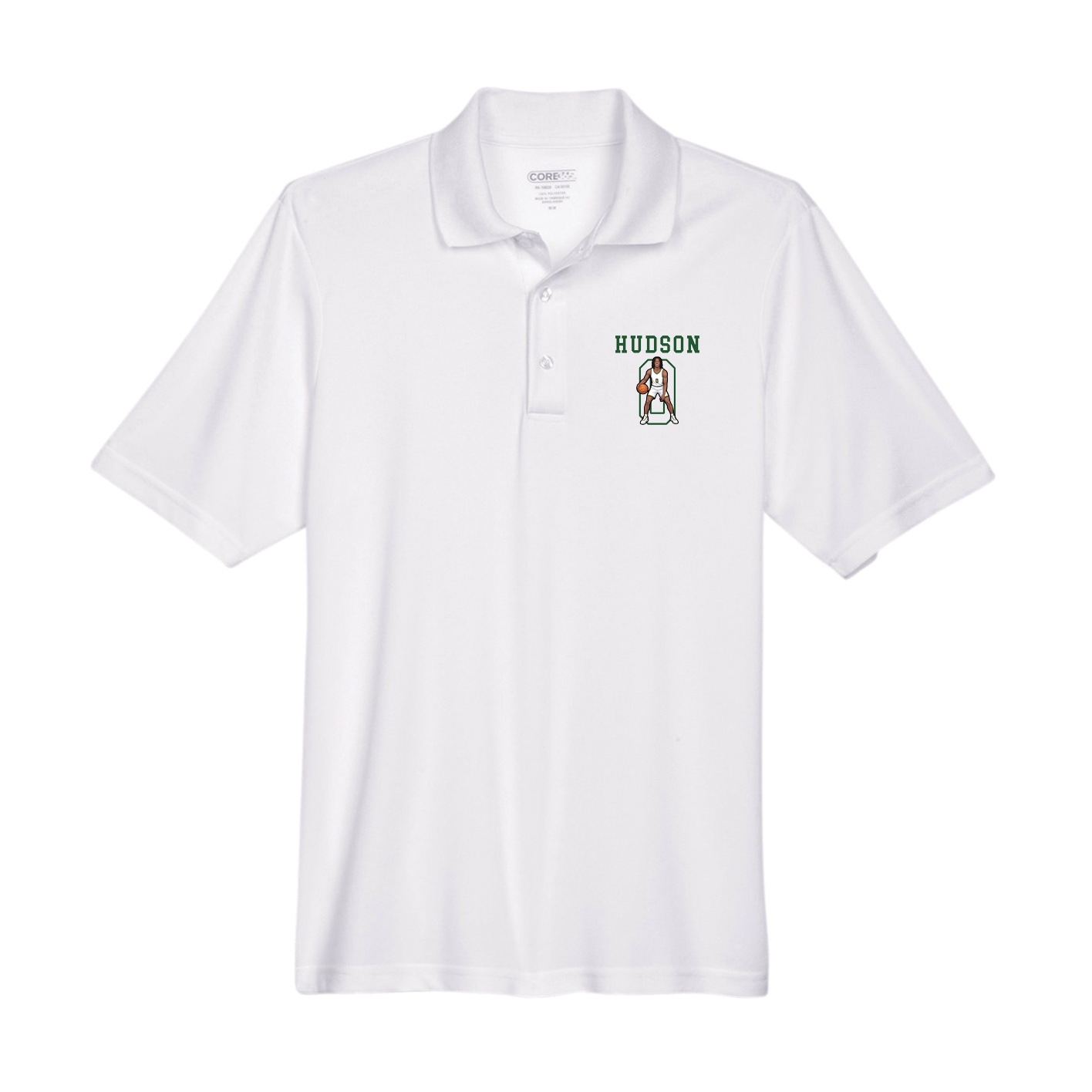 Performance Polo — Shirsey in White