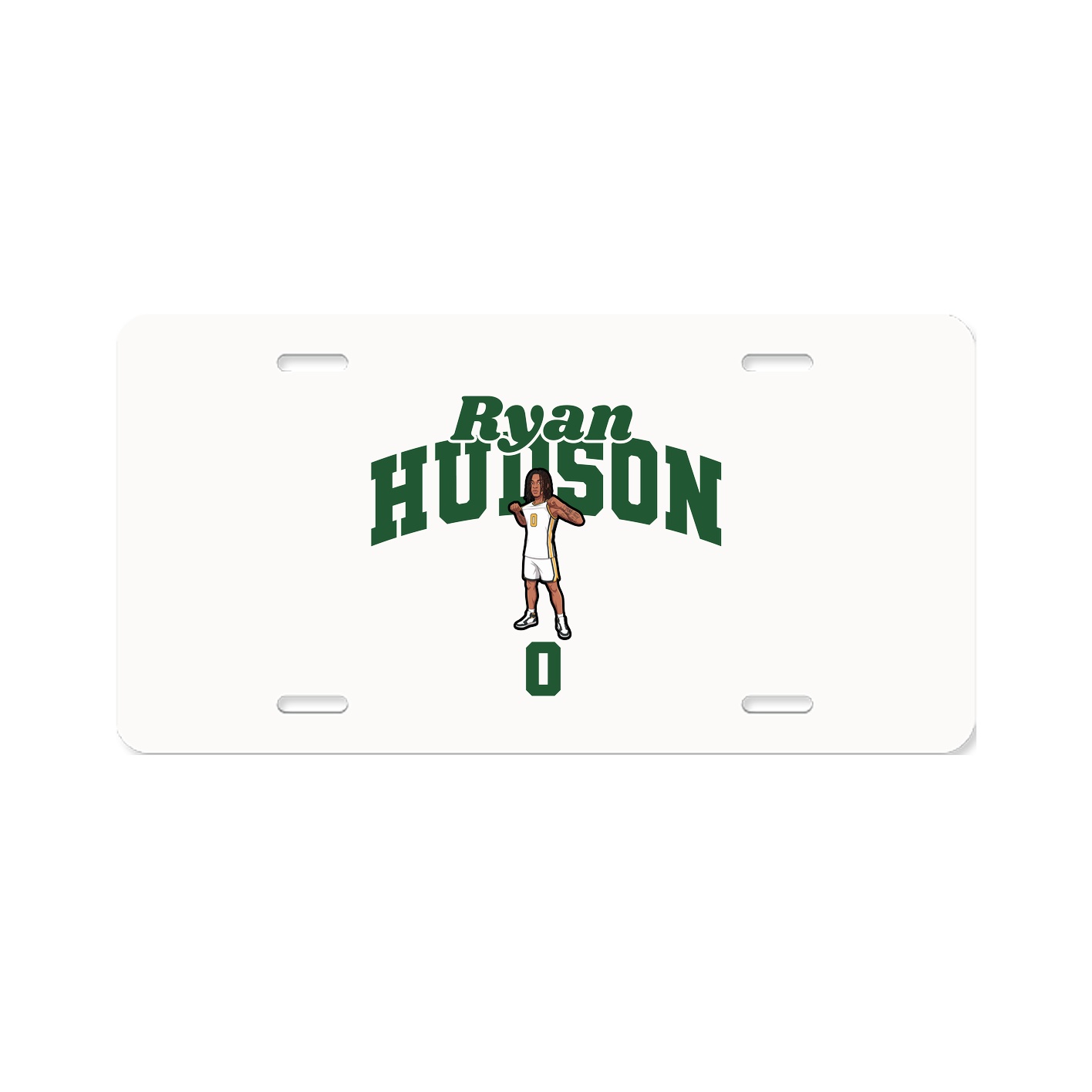 License Plate — Signature Arch in Classic