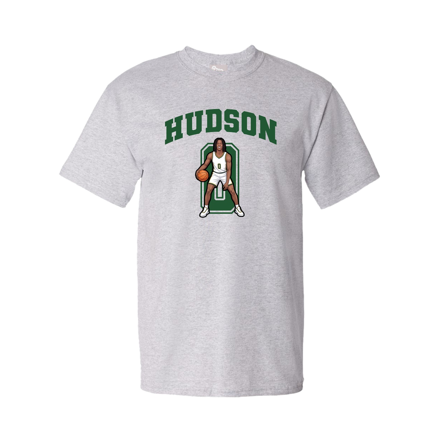 Youth Tee — Number in Grey