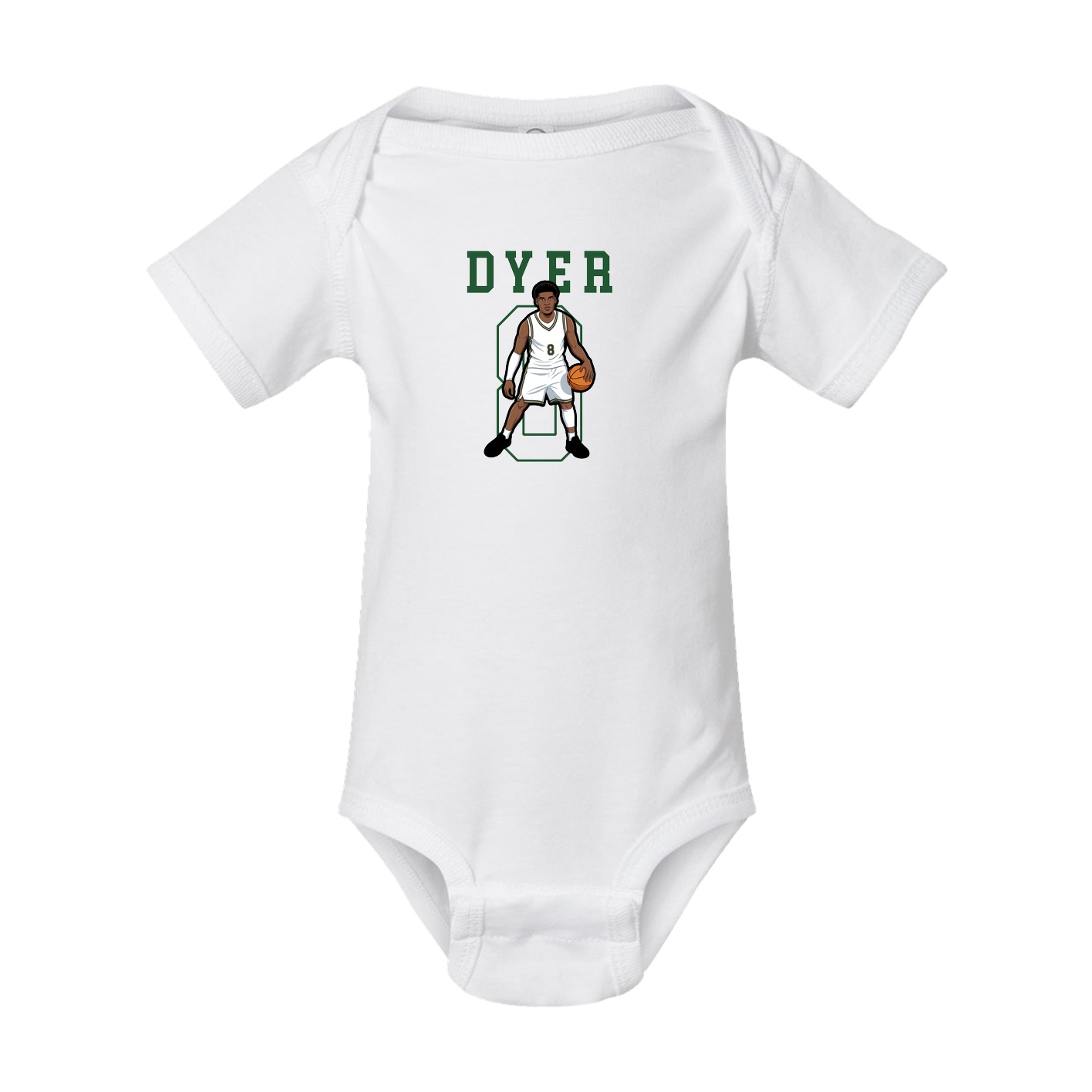 Baby Onesie — Shirsey in White