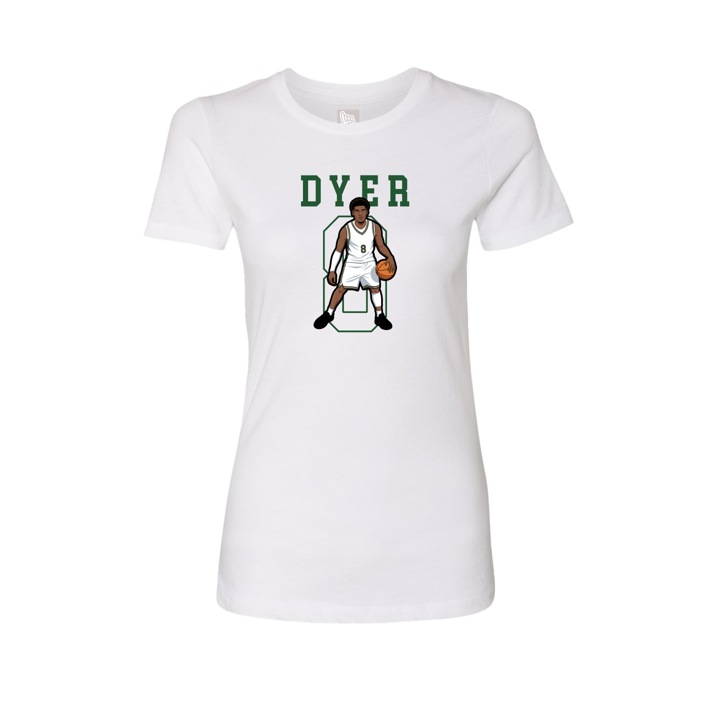 Fitted Women's Tee — Shirsey in White