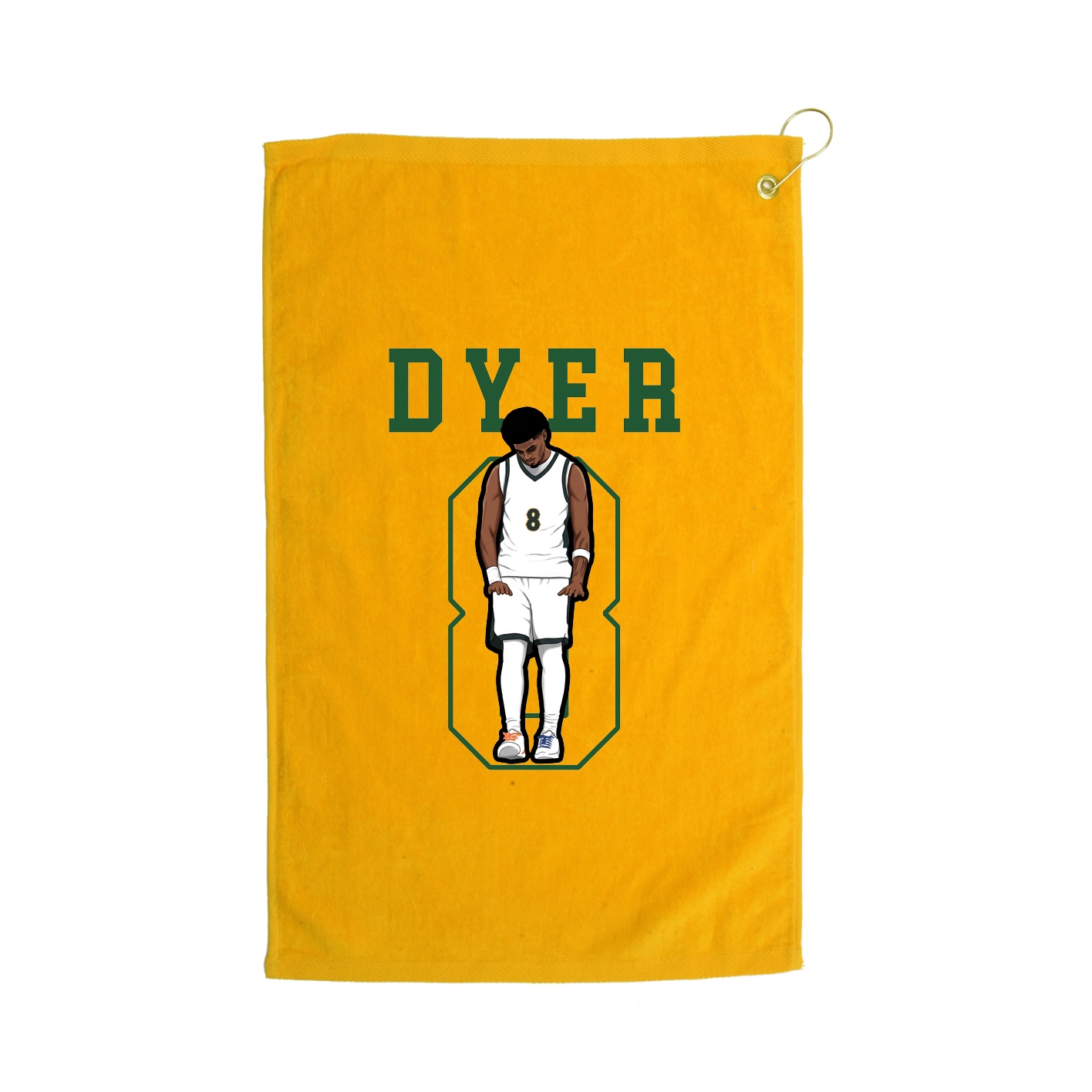 Golf Towel — Shirsey in Gold