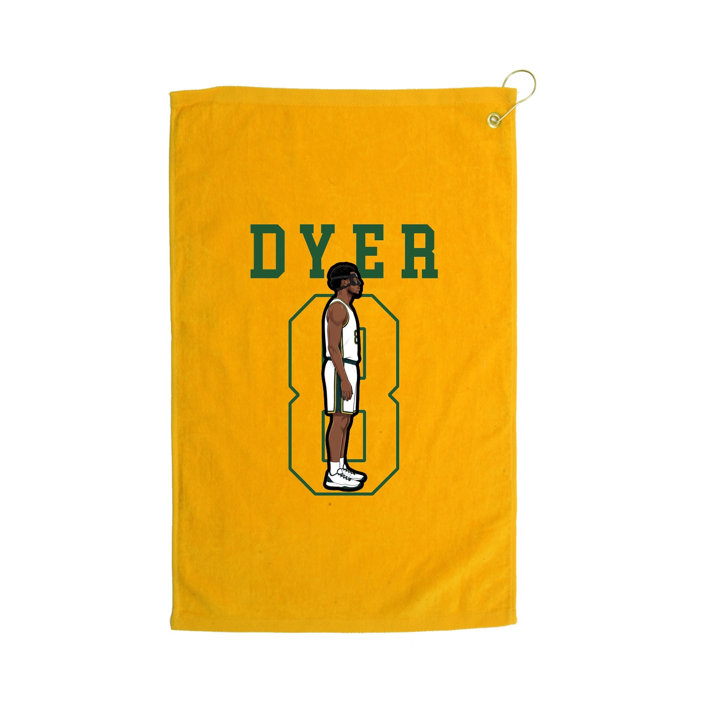 Golf Towel — Shirsey in Gold