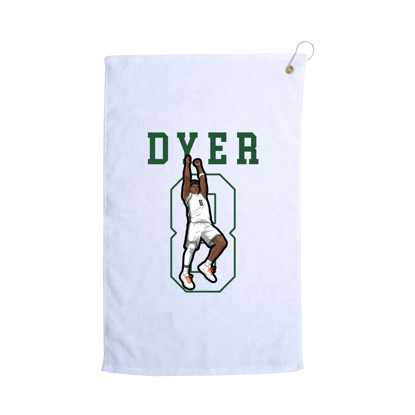 Golf Towel — Shirsey in White