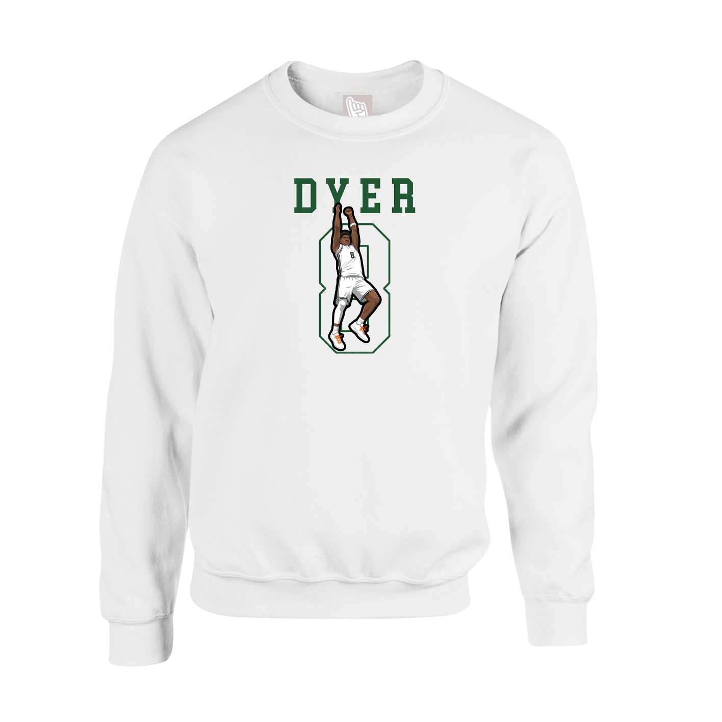 Fleece Crew — Shirsey in White