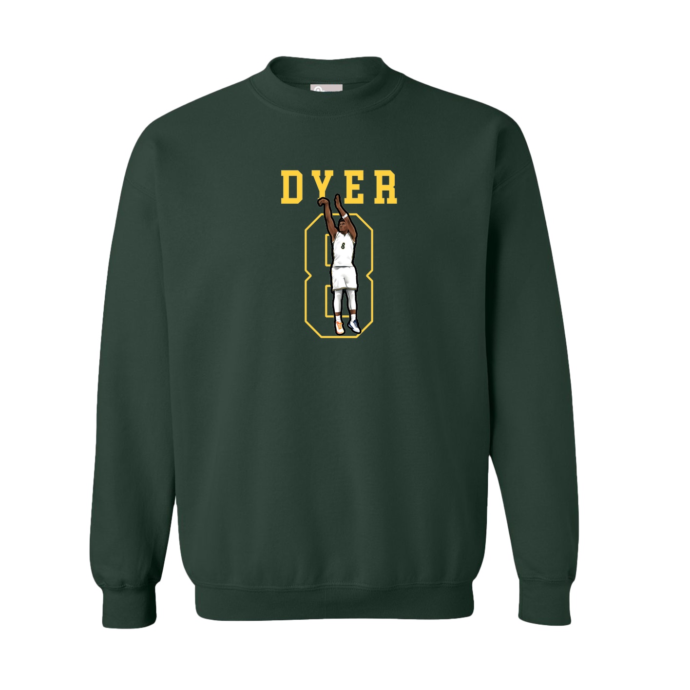 Fleece Crew — Shirsey in Green