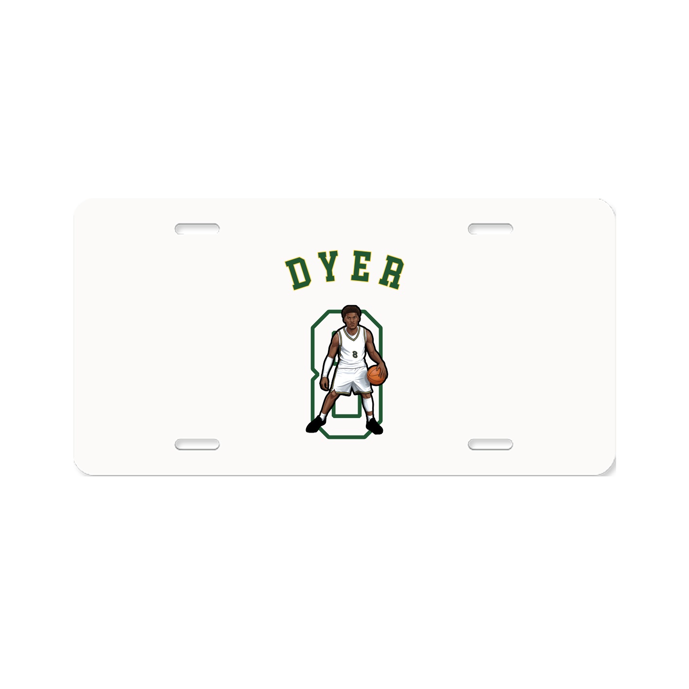 License Plate — Shirsey Arch in Classic