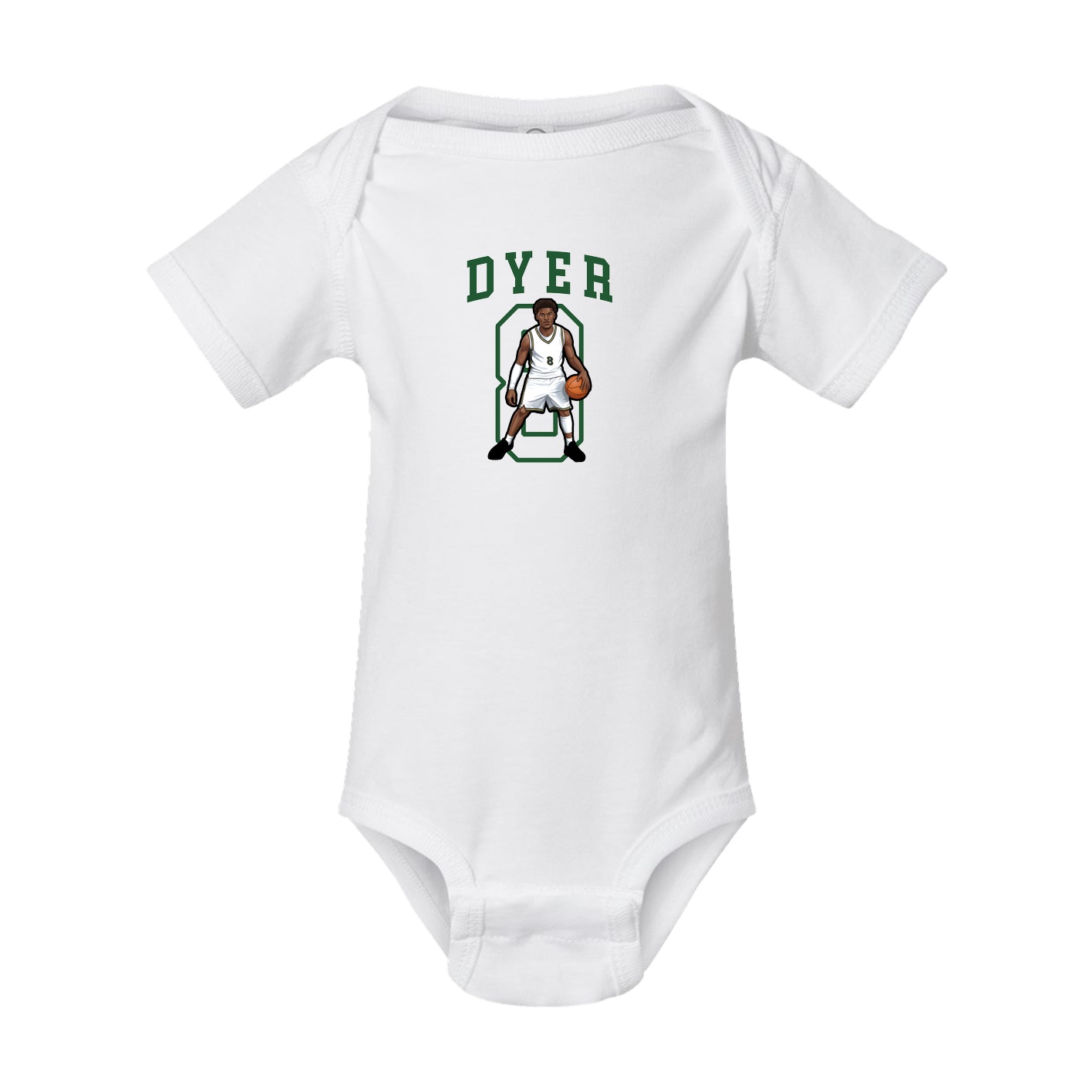 Baby Onesie — Shirsey in White