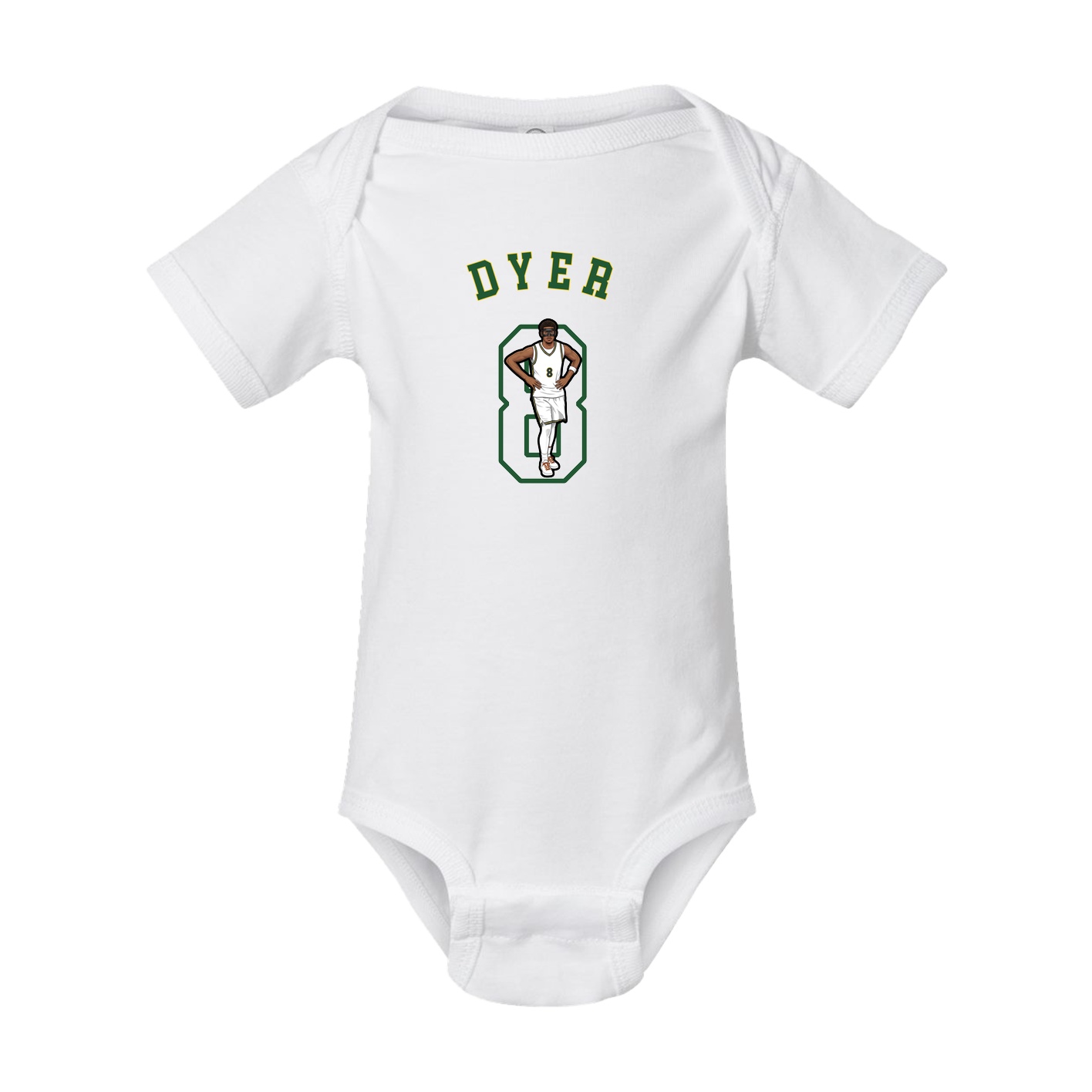 Baby Onesie — Shirsey Arch in White
