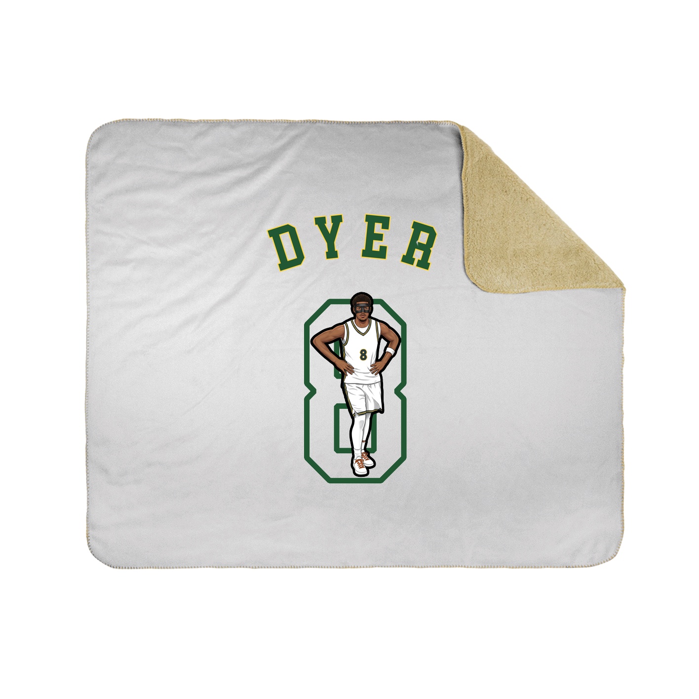 Throw Blanket — Shirsey Arch in White