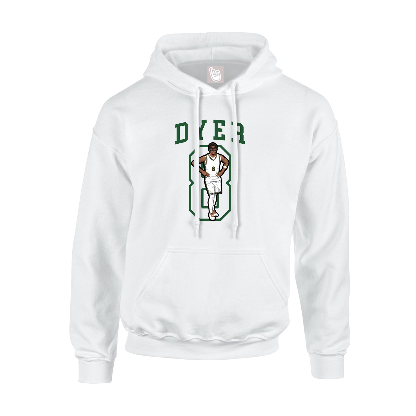 Youth Hoodie — Shirsey in White