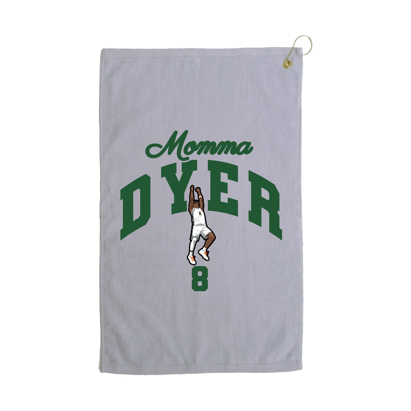 Golf Towel — Mothers Day Arch in Grey