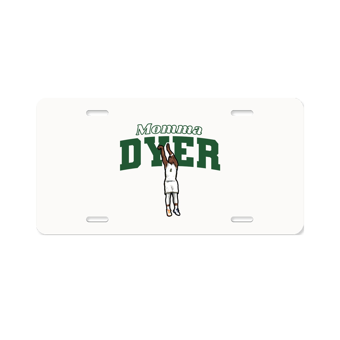 License Plate — Mothers Day Block in Classic