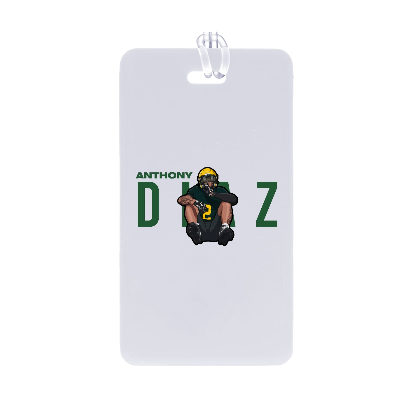 Bag Tag — Player Name in Classic