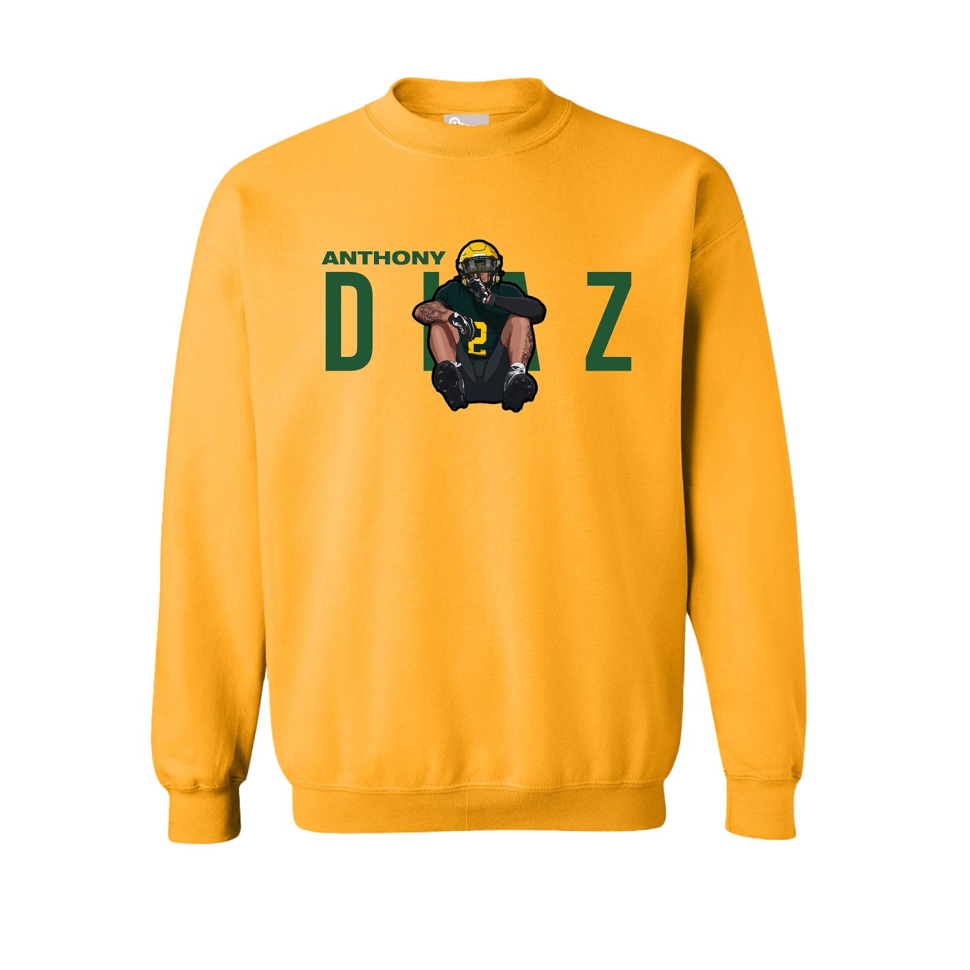 Fleece Crew — Player Name in Gold