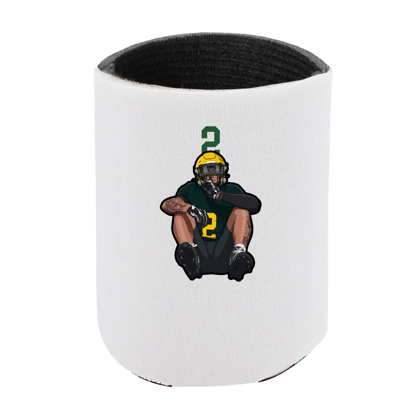 Can Holder — Number Top in White
